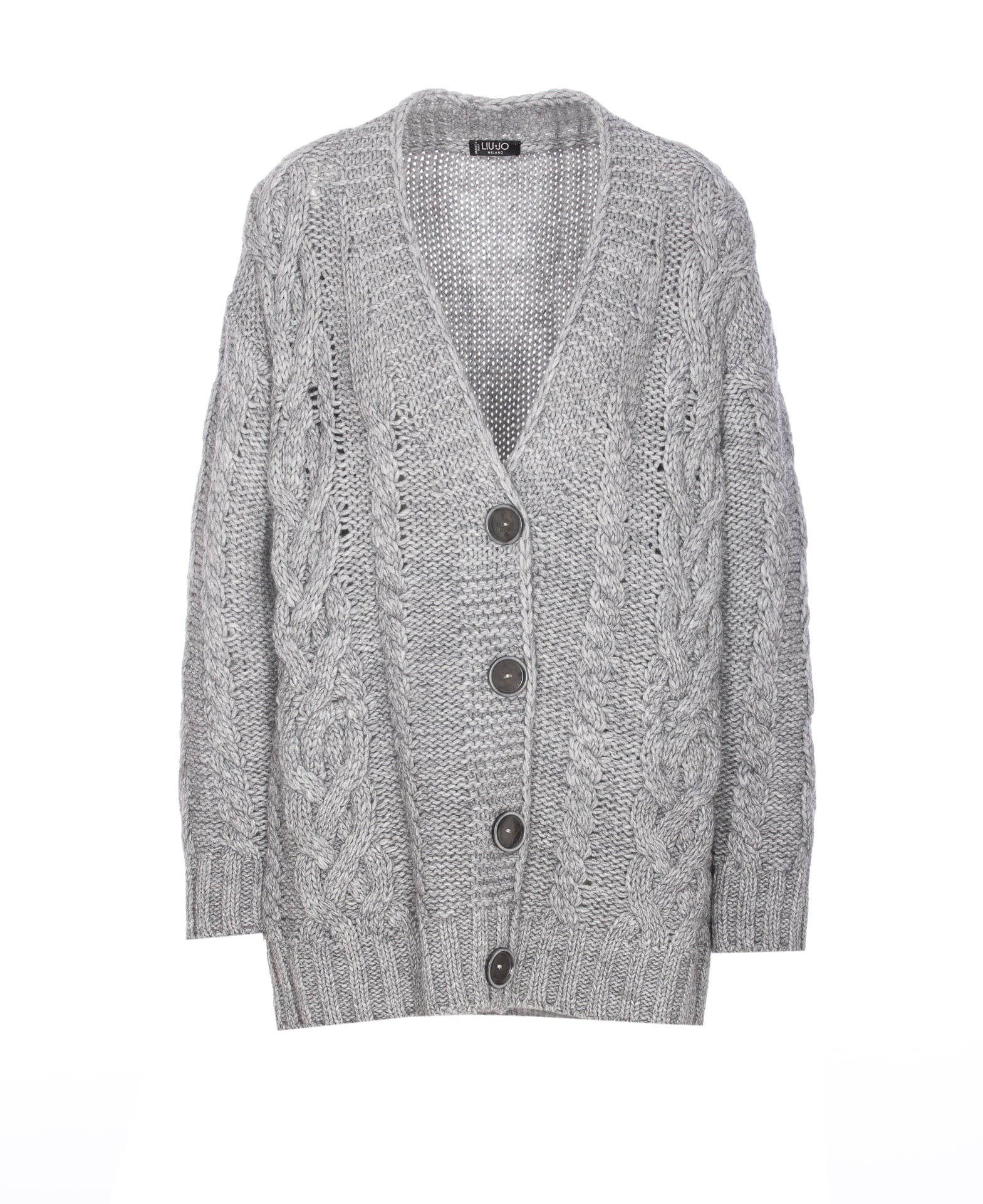 Liu-Jo Wool Bland Cardigan