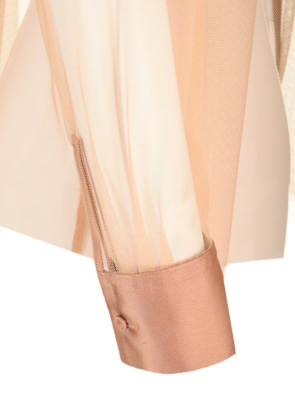 FORTE FORTE TULLE BOHEMIAN SHIRT