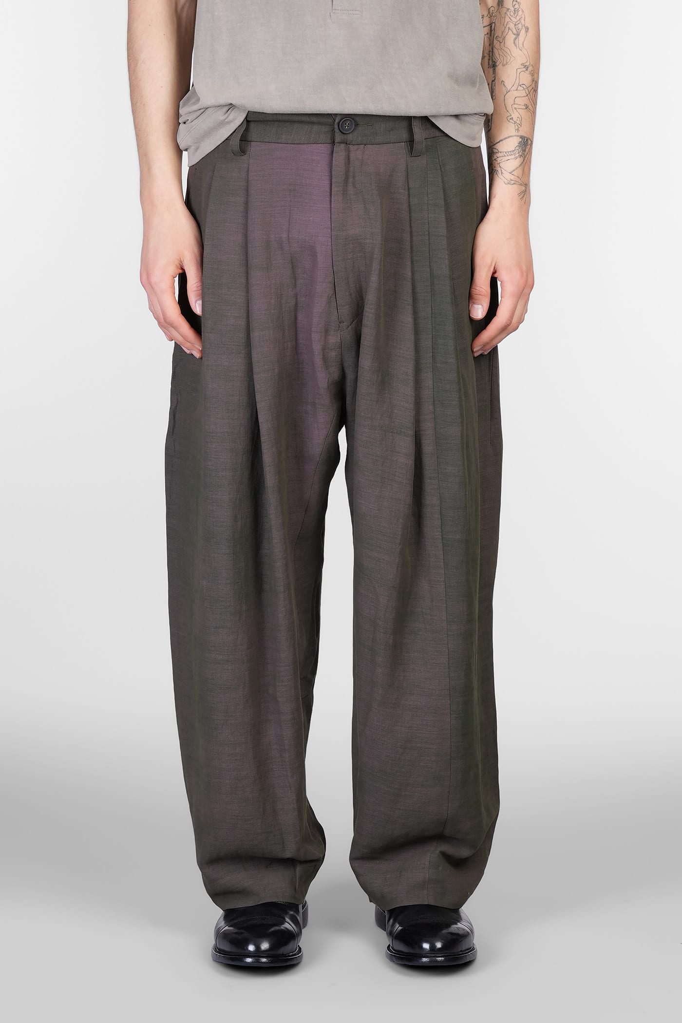 Pants In Multicolor Cotton