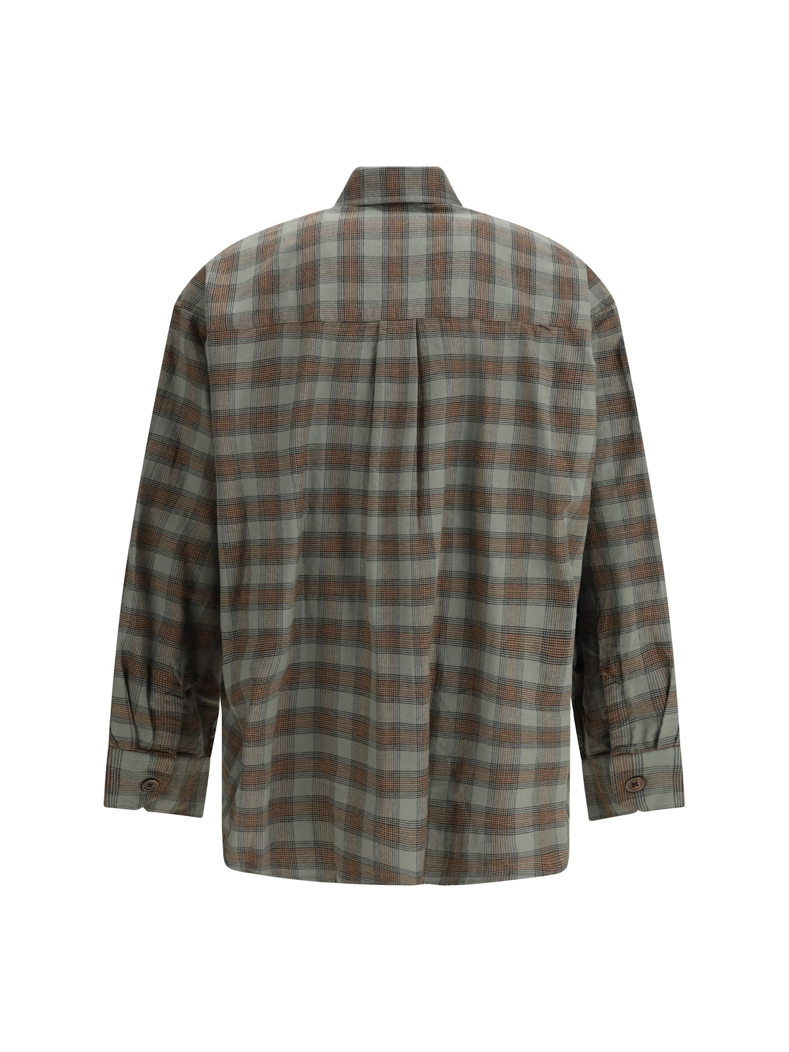 Our Legacy Borrowed Checked Button-down Shirt