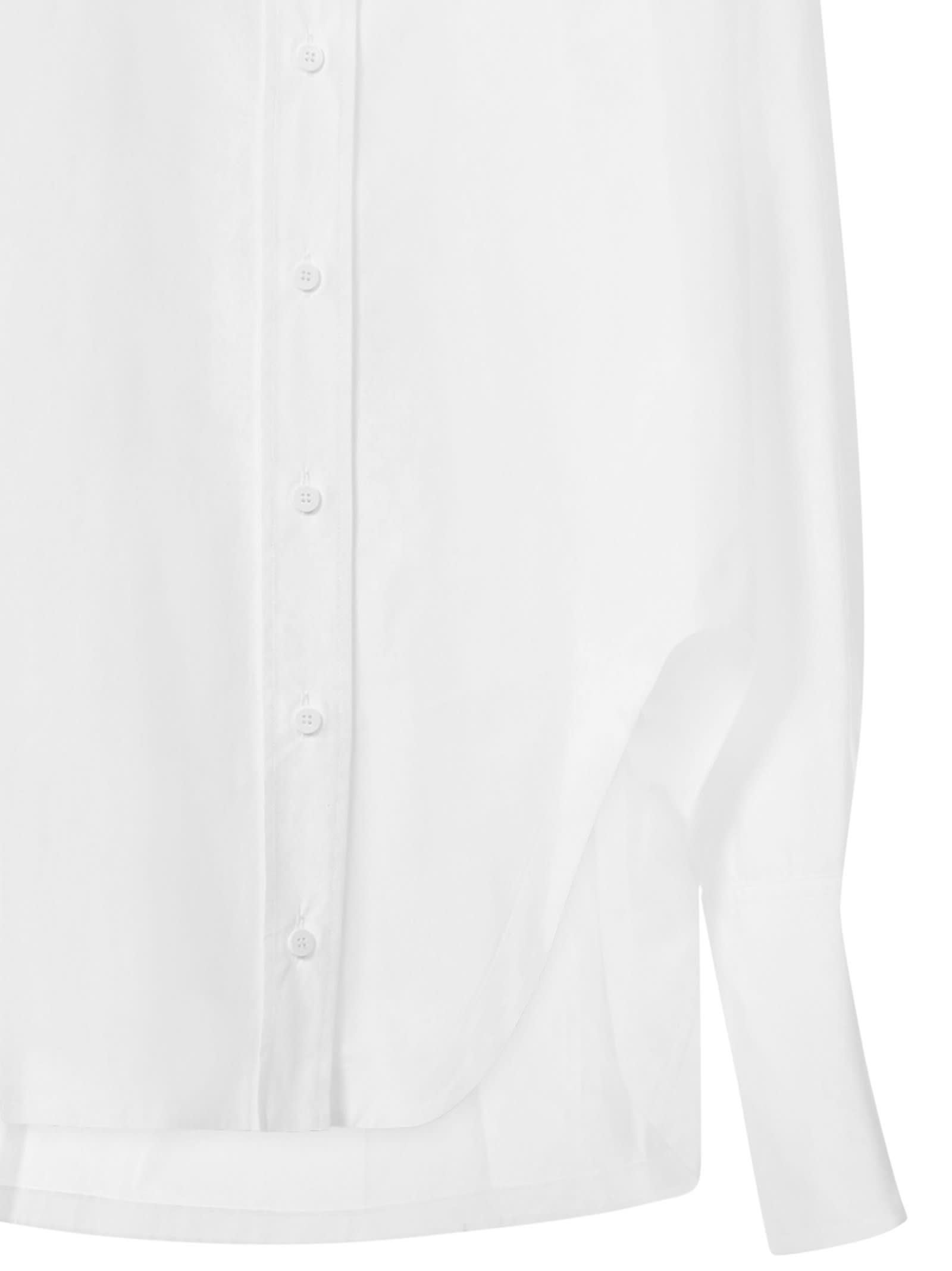 Shop Attico Diana Shirt In White