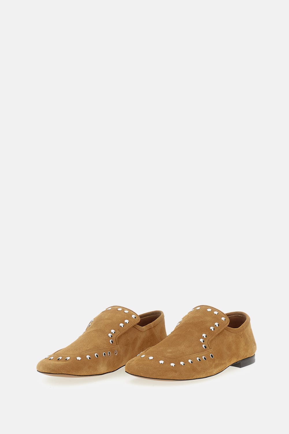 Wales Bonner Stud-embellished Loafers In Brown