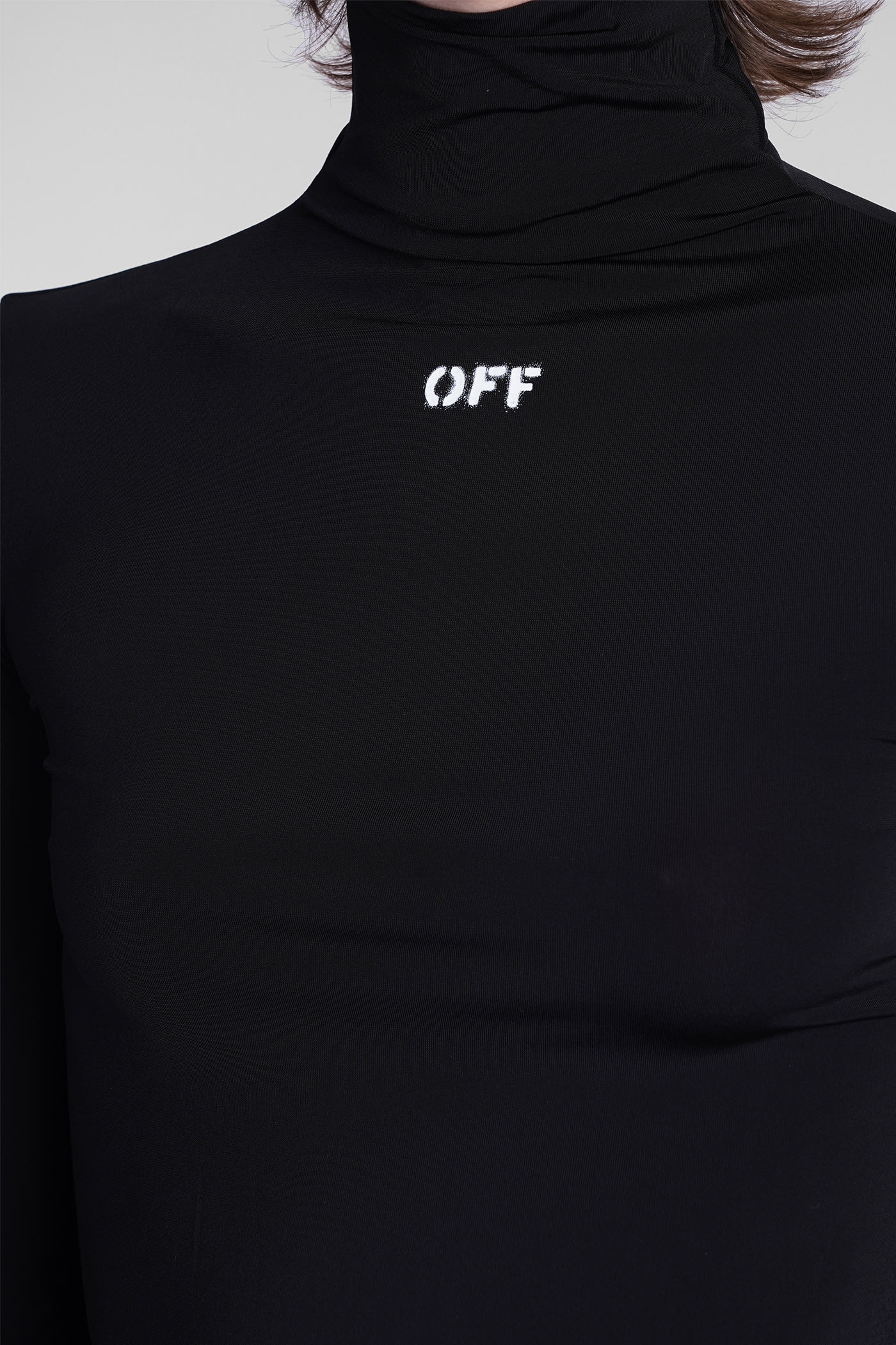 Shop Off-white Topwear In Black Viscose