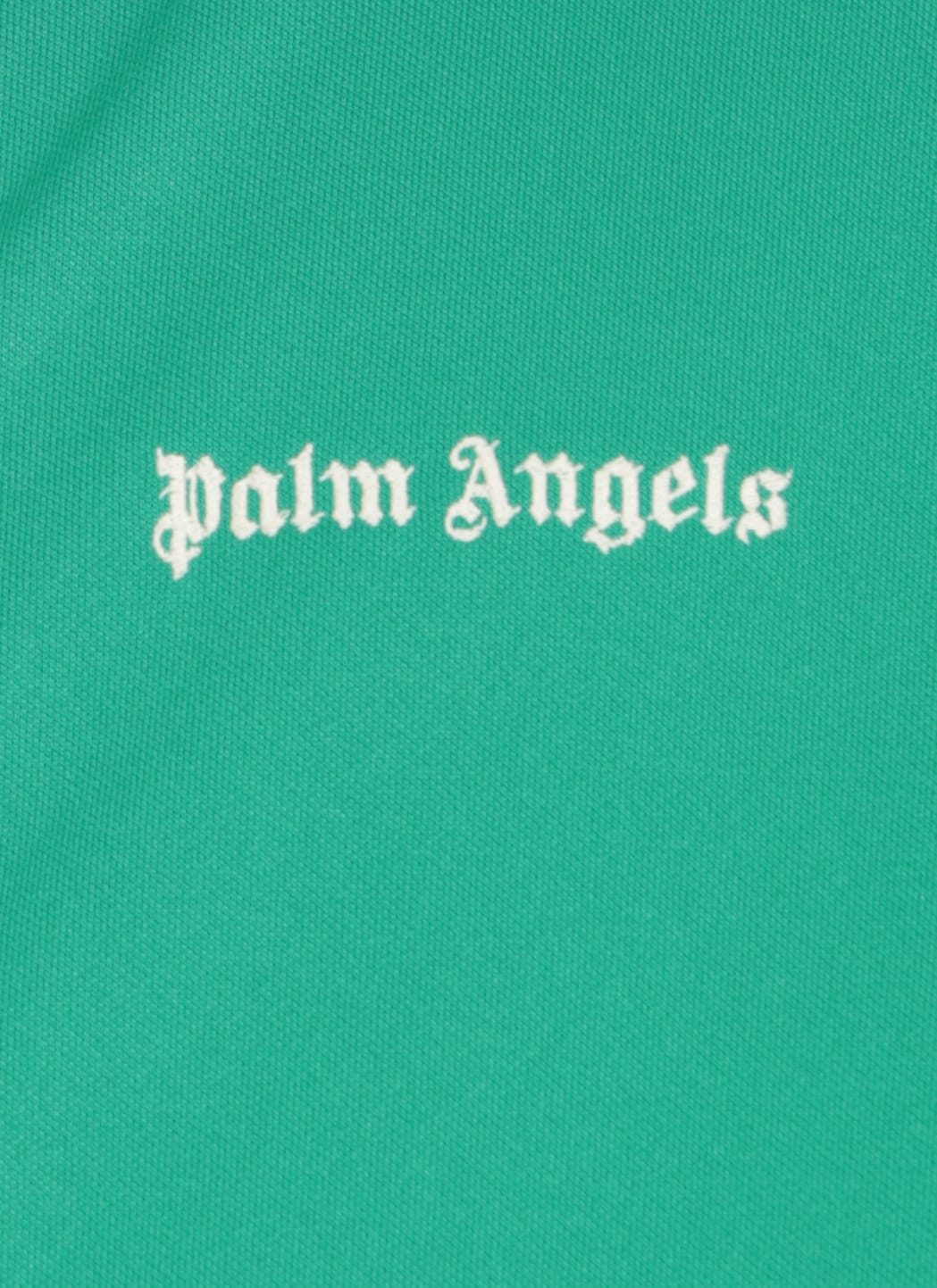Shop Palm Angels Sweatshirt With Logo In Green