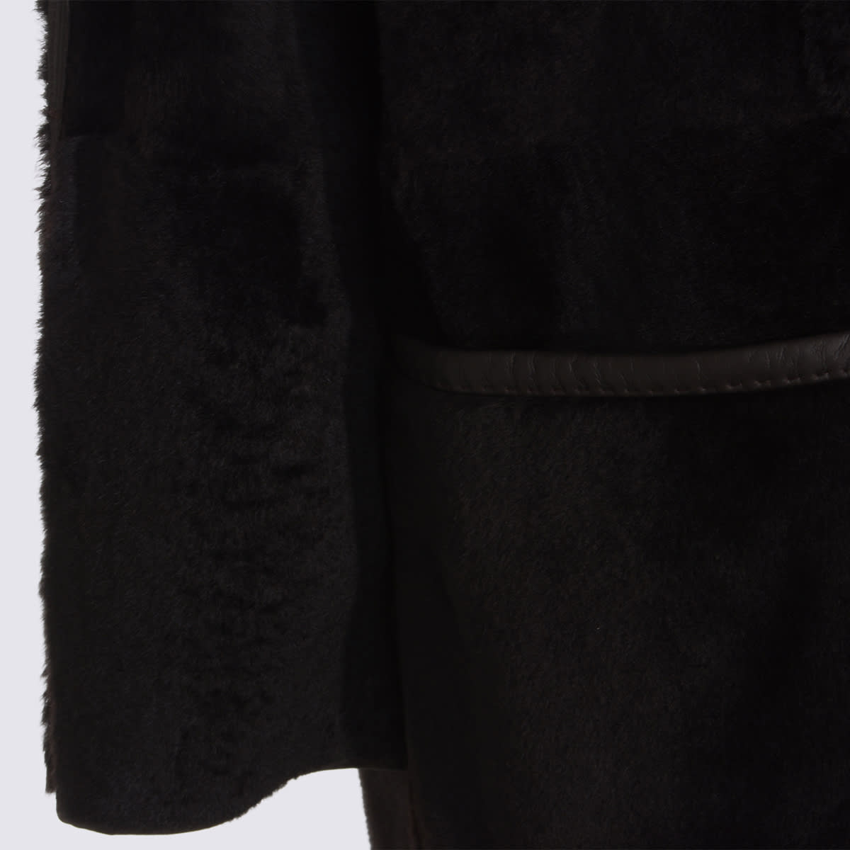 Max Mara Reversible Coat In Brown