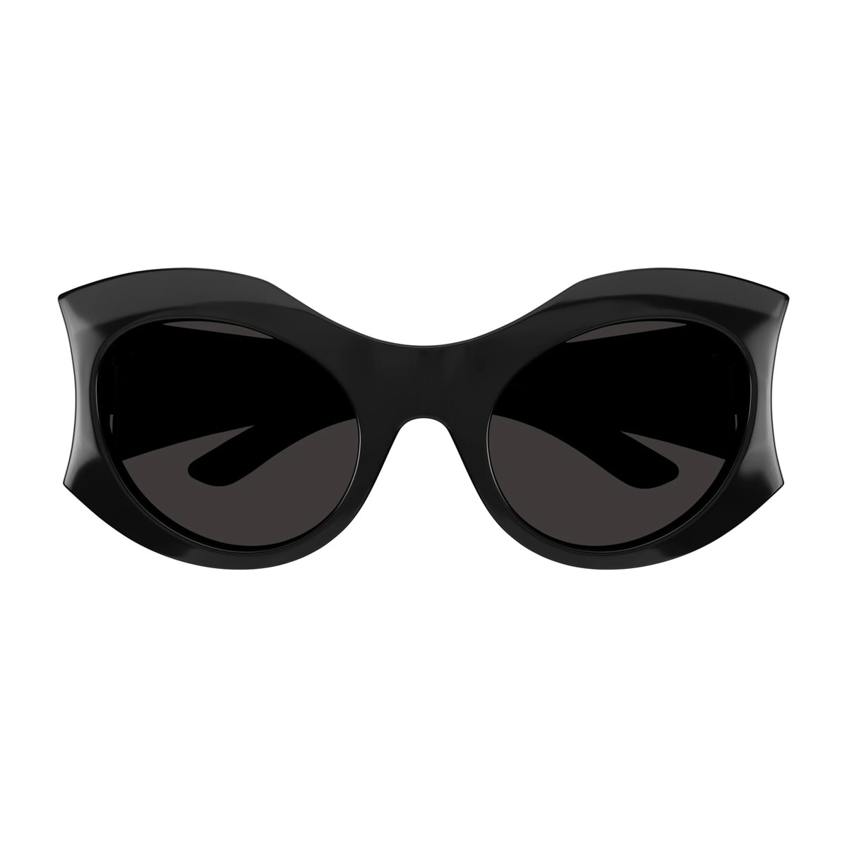 Balenciaga Bb0256s 001 Sunglasses In 001 Black Black Grey