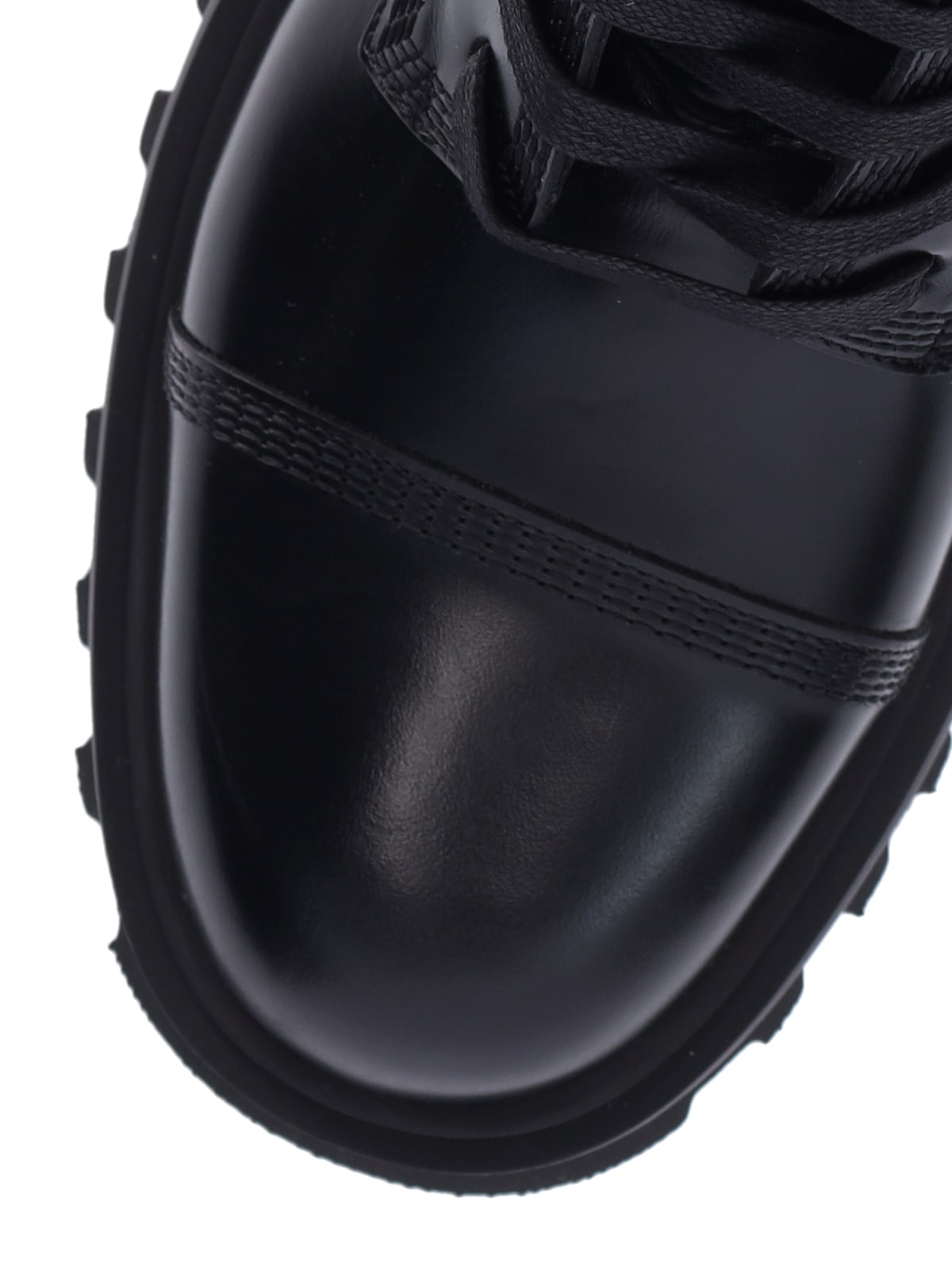 Shop Ferragamo Combat Boots In Black