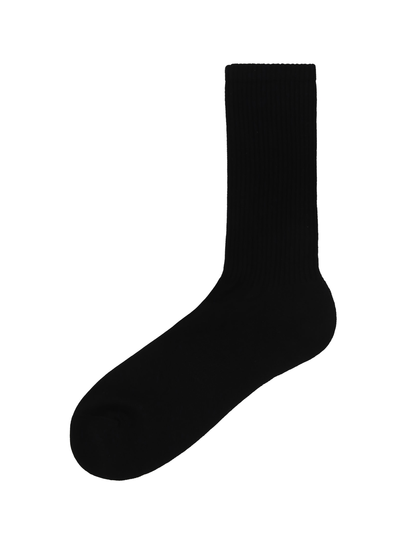 Shop Off-white Socks In Black Whit