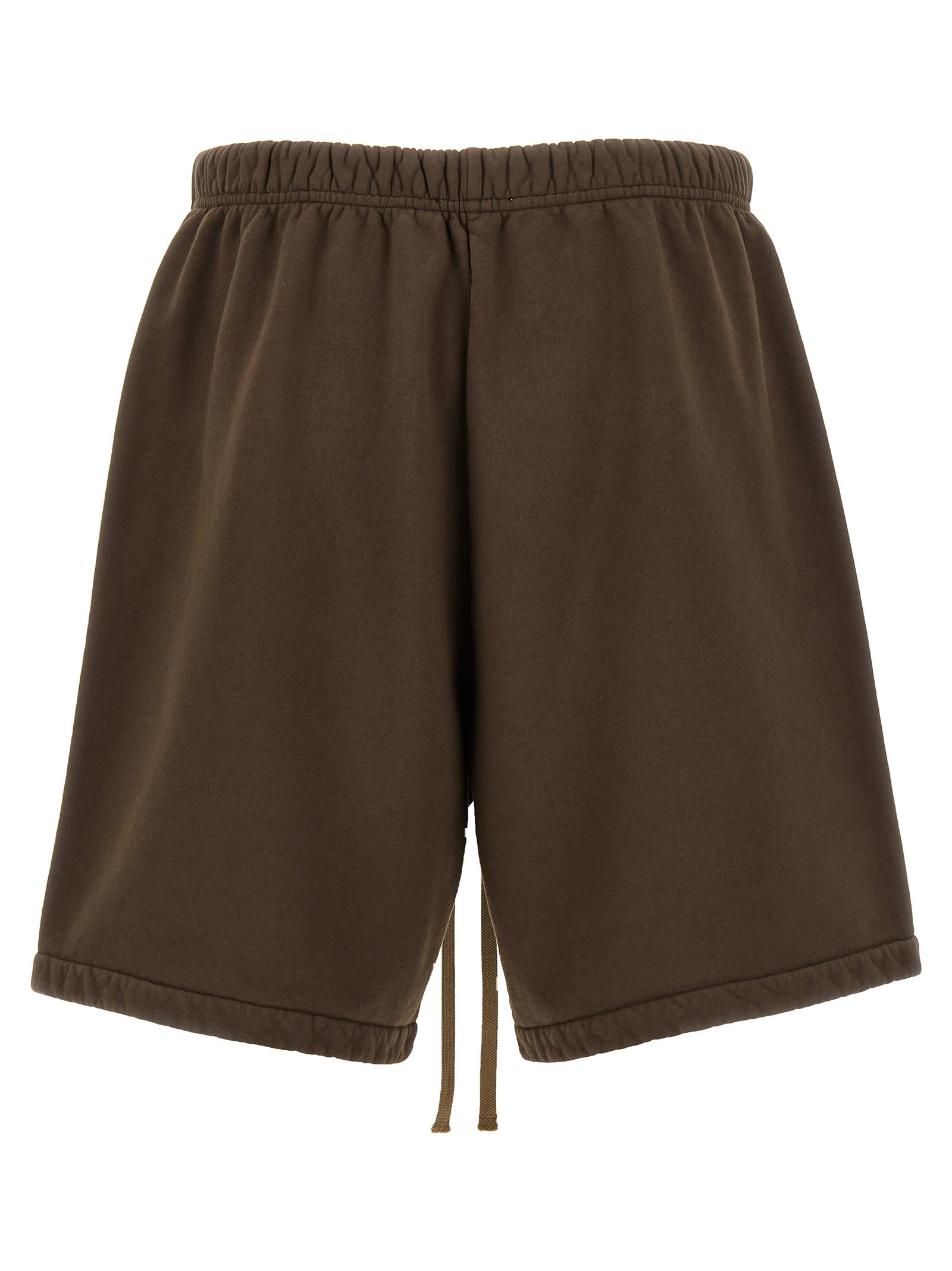 Shop Fear Of God Relaxed Shorts In Green