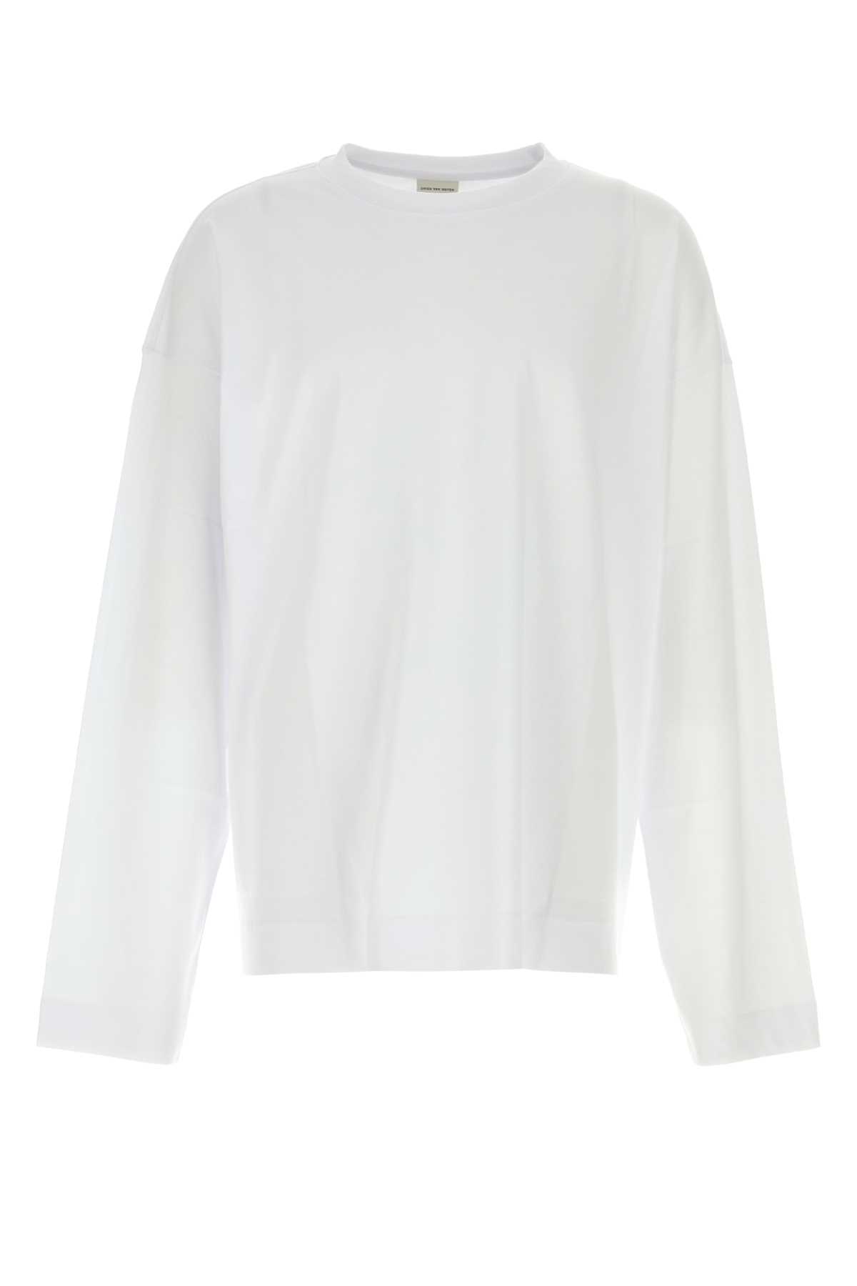 White Cotton Hegland Oversize T-shirt