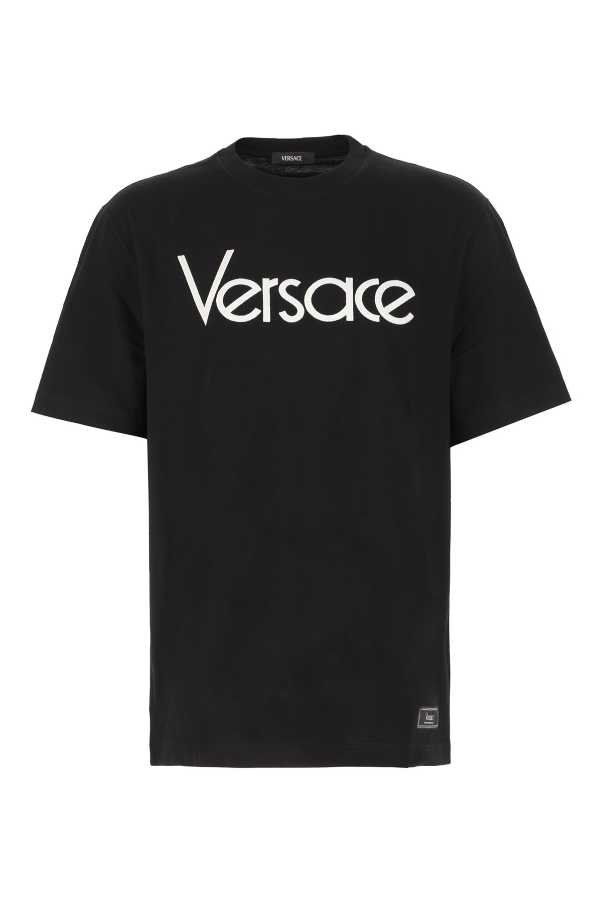 Versace Black Cotton T-shirt