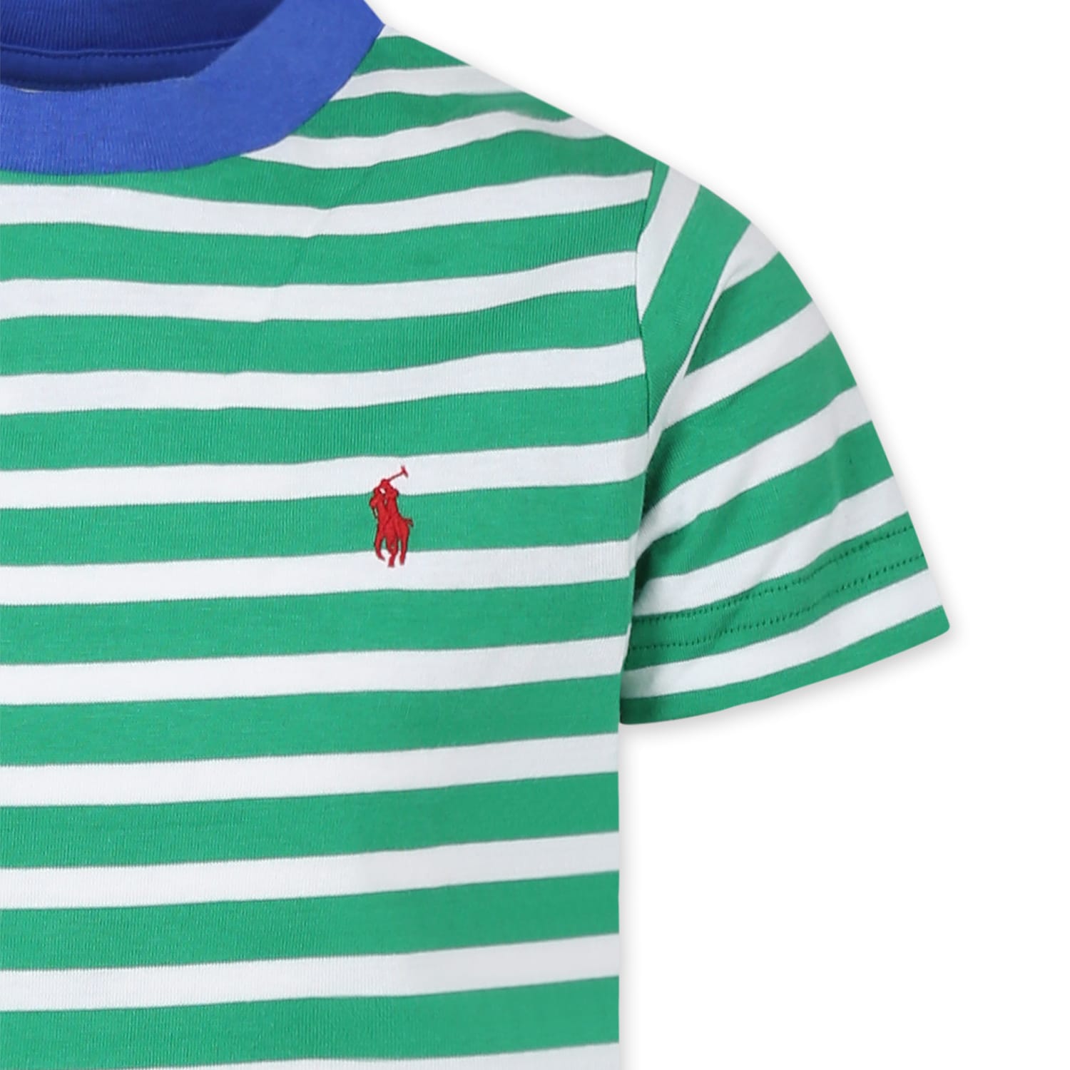 Ralph Lauren Multicolor T-shirt For Boy With Horse