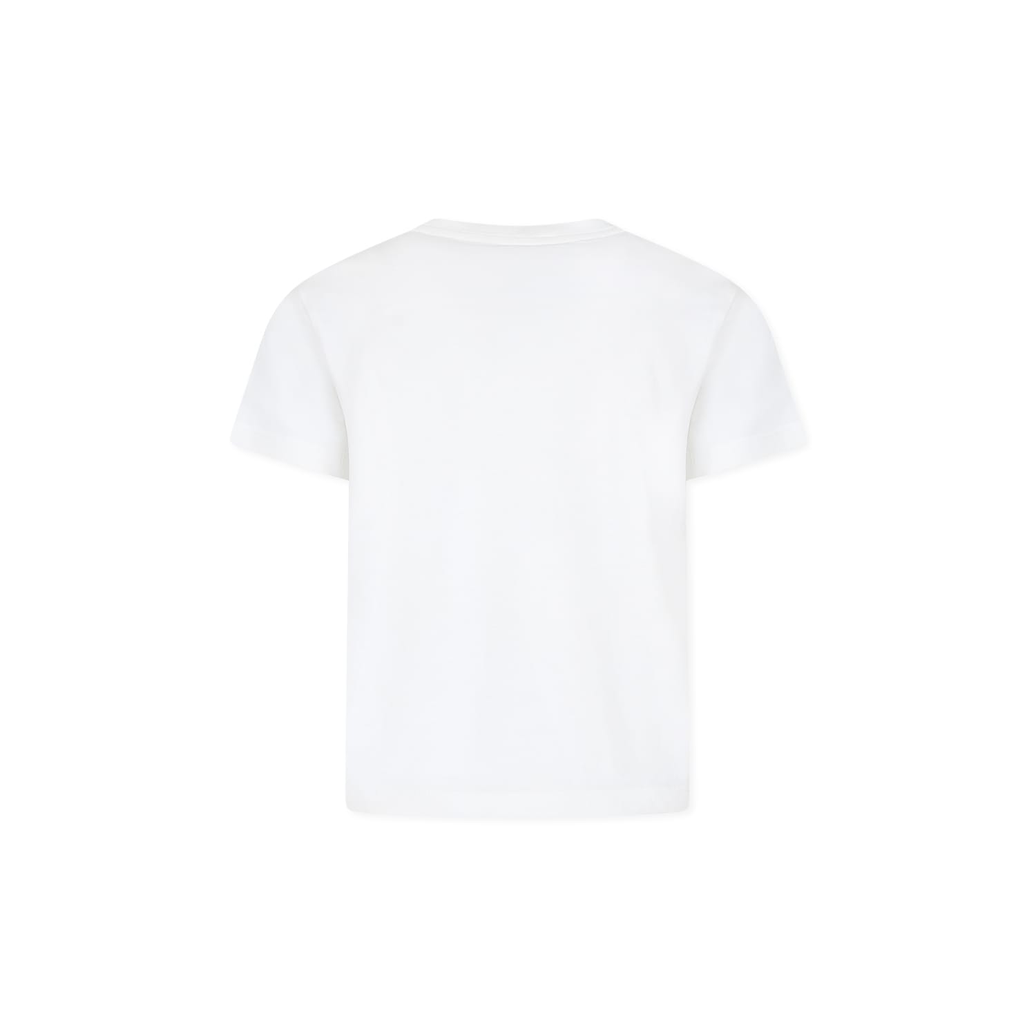 Shop Bonpoint White T-shirt For Boy With Logo