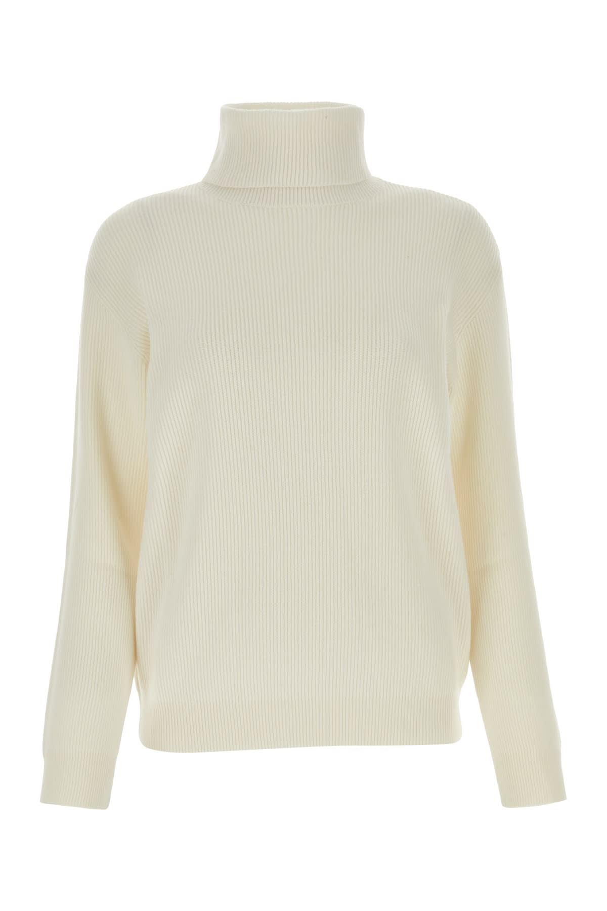 Brunello Cucinelli Knitwear Turtleneck Long Sleeves Ribbed Cuffs In C159