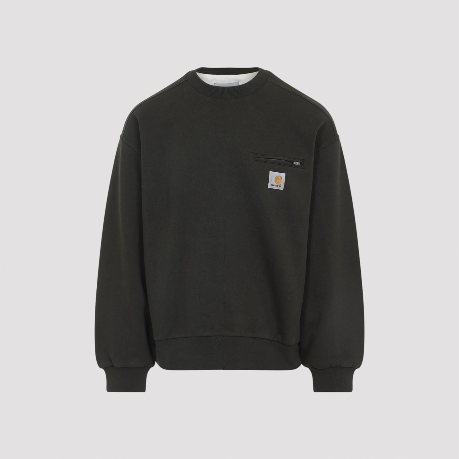 Carhartt Black Long Sleeve Pocket T-shirt In Multi