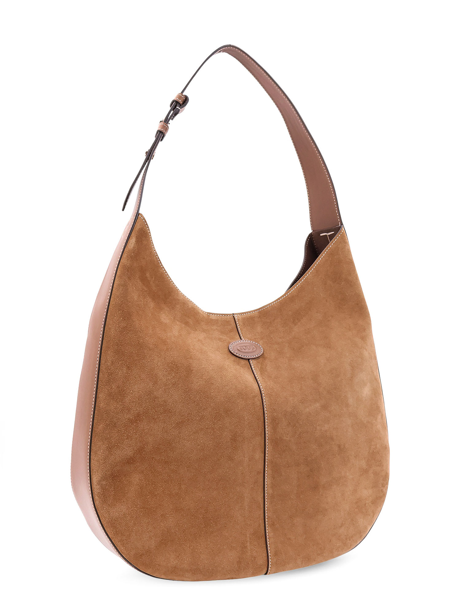 Tod's Brown Suede Di Bag Shoulder Bag In Brown