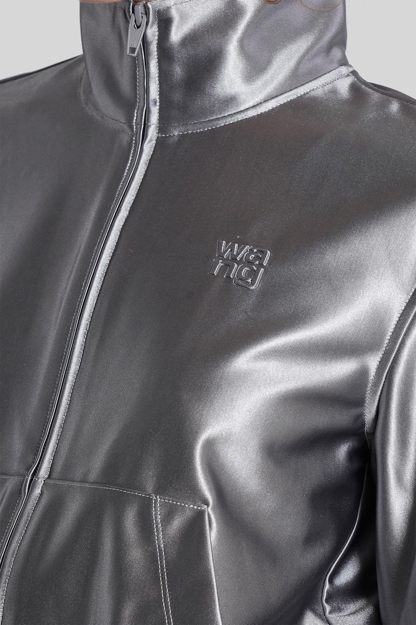 Alexander Wang Sweatshirt In Grey Polyester In Animal Print