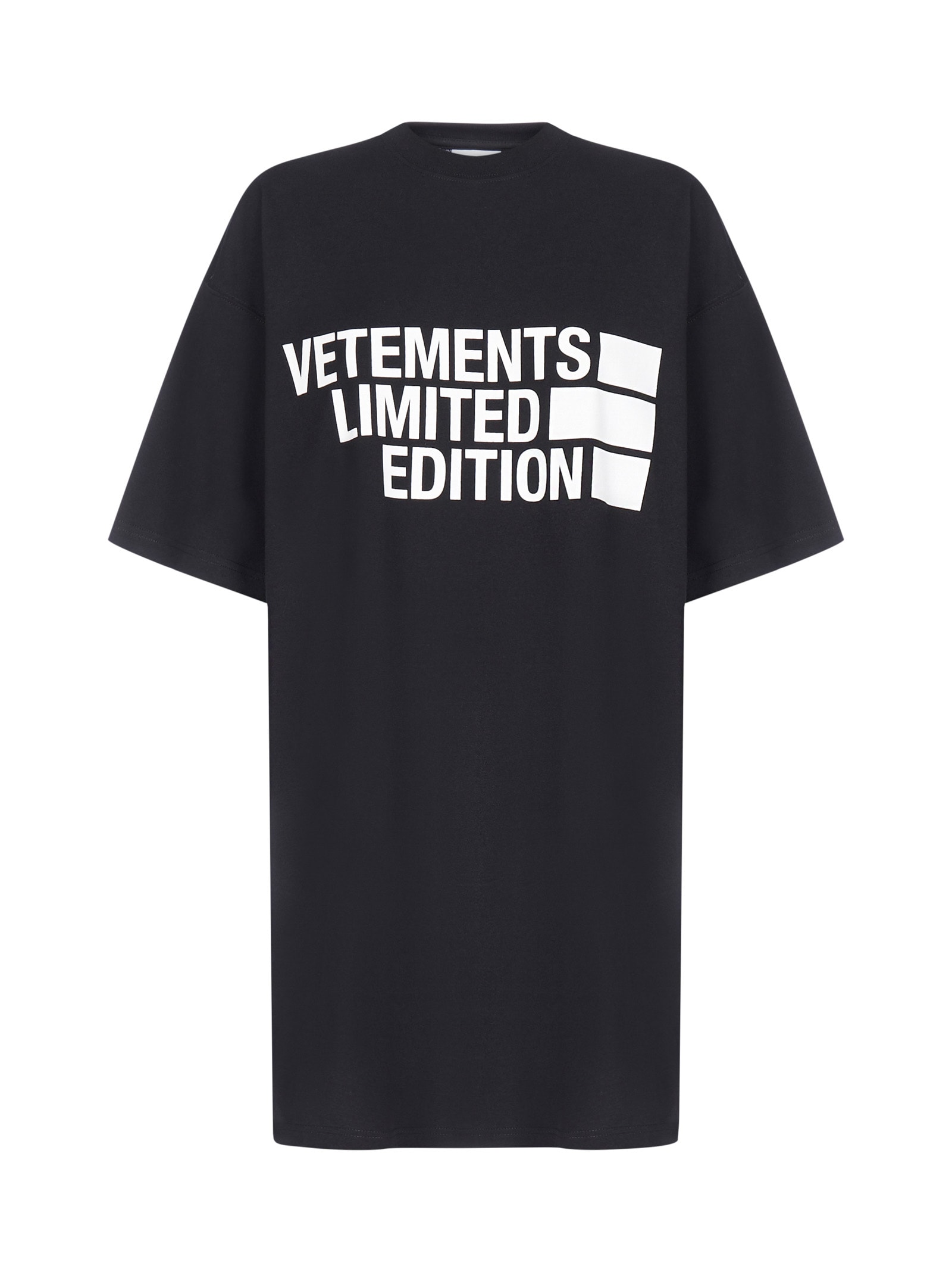 VETEMENTS Limited Edition Logo Oversized Cotton T-shirt