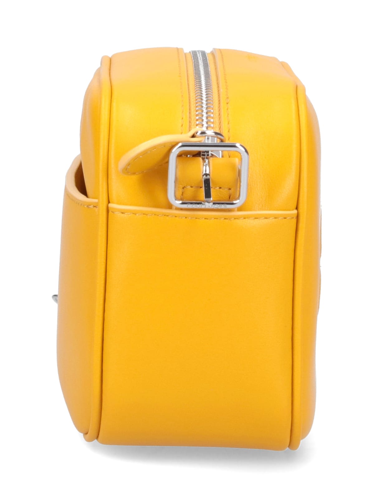 Shop Courrèges Re-edition Camera Bag In Yellow