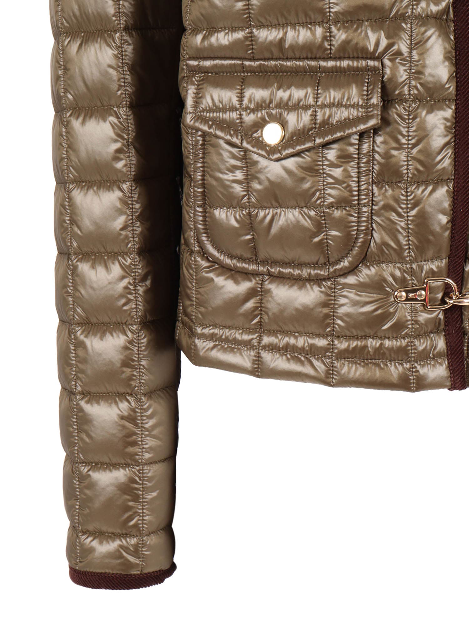 Fay Women 3 Hooks In Technical Checkered Fabric In Green