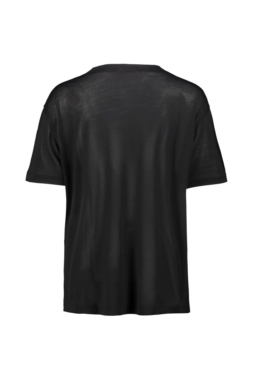 Shop Lemaire Short Sleeve Tshirt In Black
