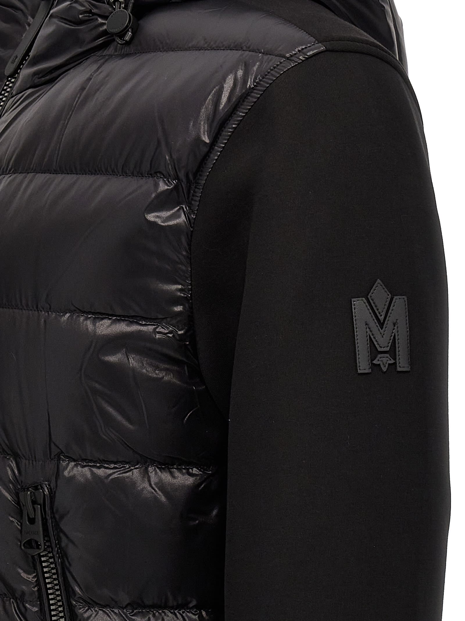Mackage Frank-r Down Jacket In Black