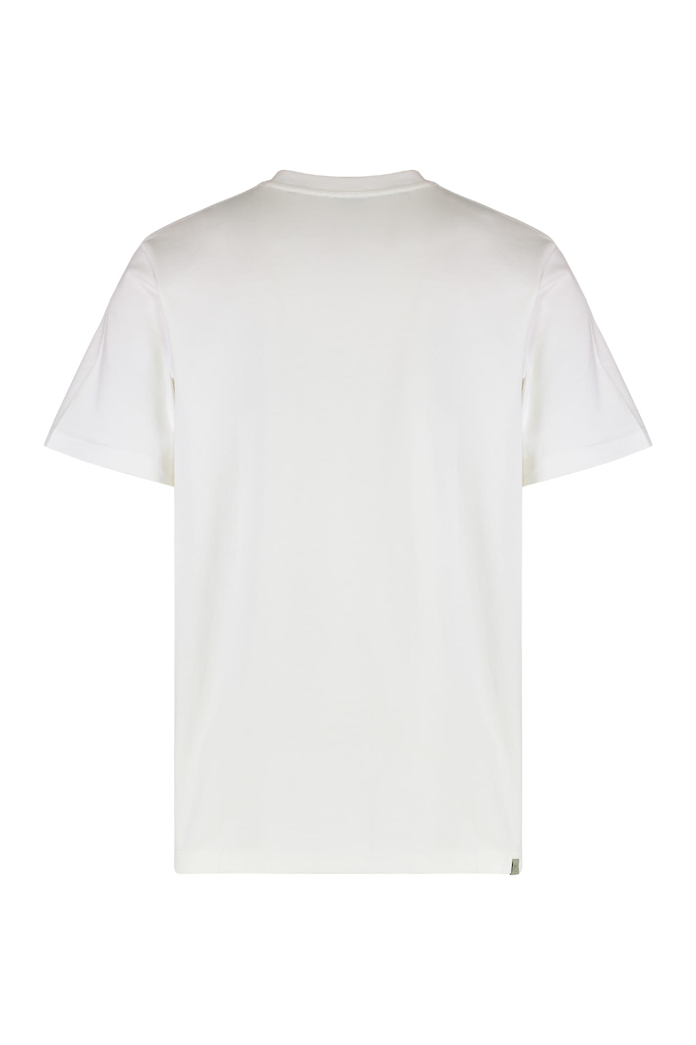 Perks And Mini Cotton Crew-neck T-shirt In White
