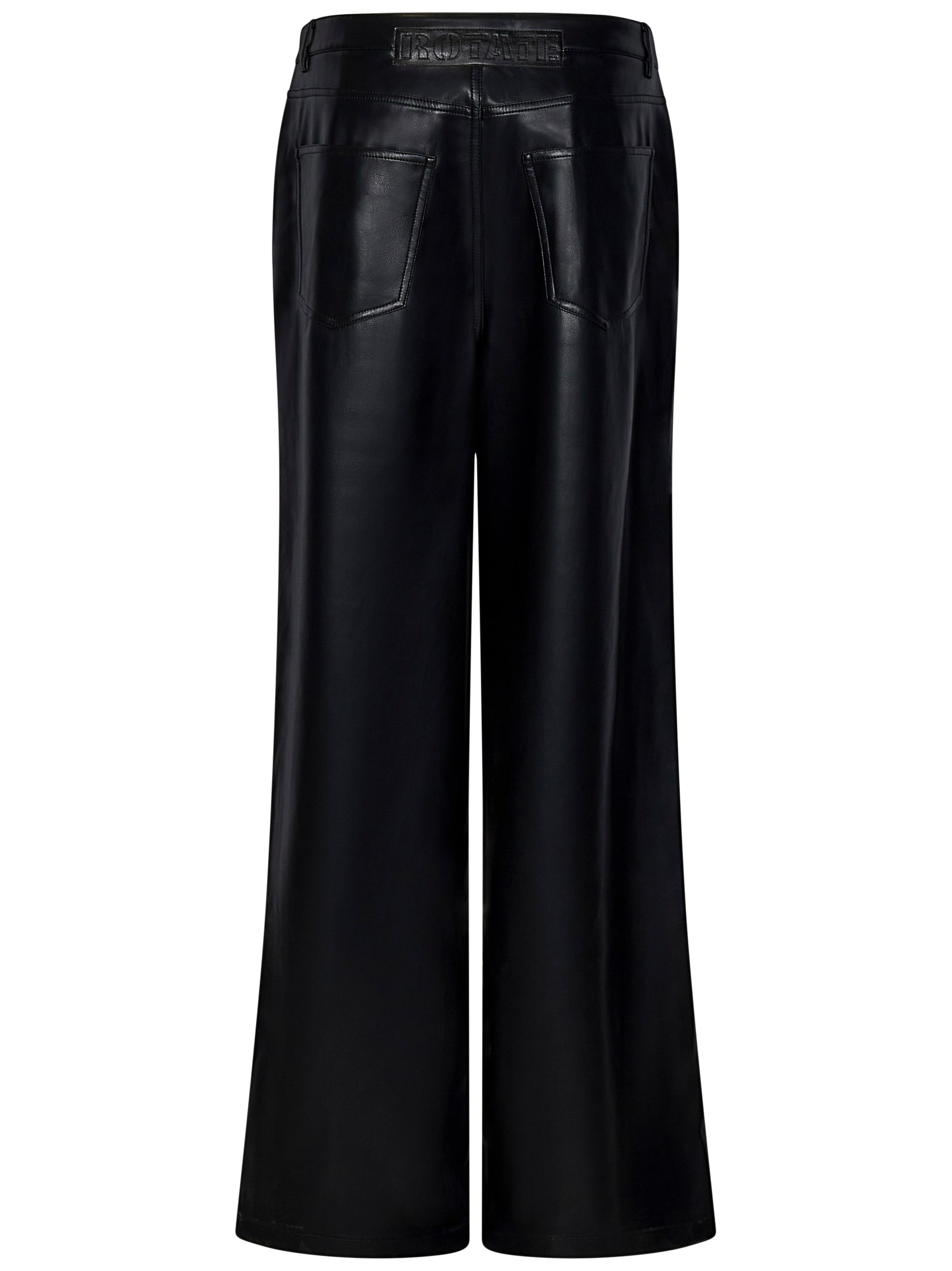 Shop Rotate Birger Christensen Trousers In Black