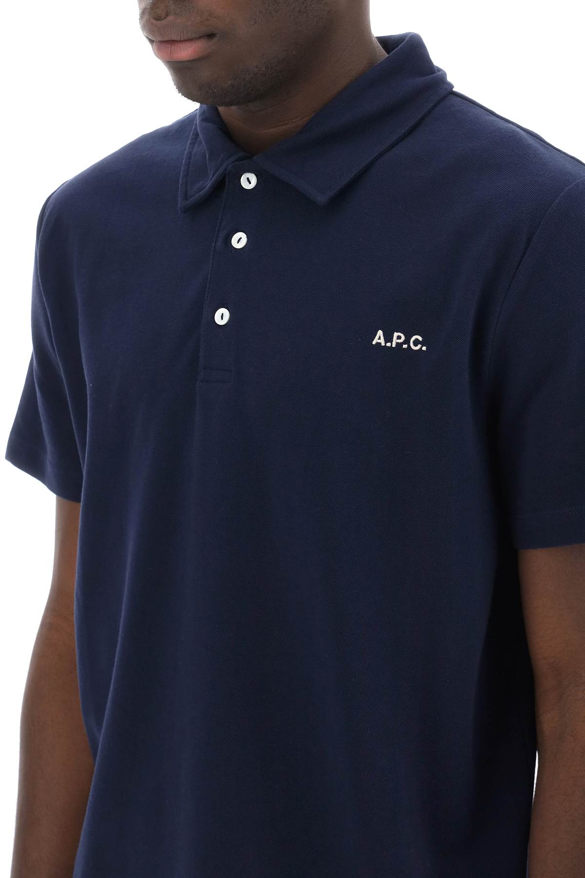 Apc A.p.c. T-shirts And Polos In Blue
