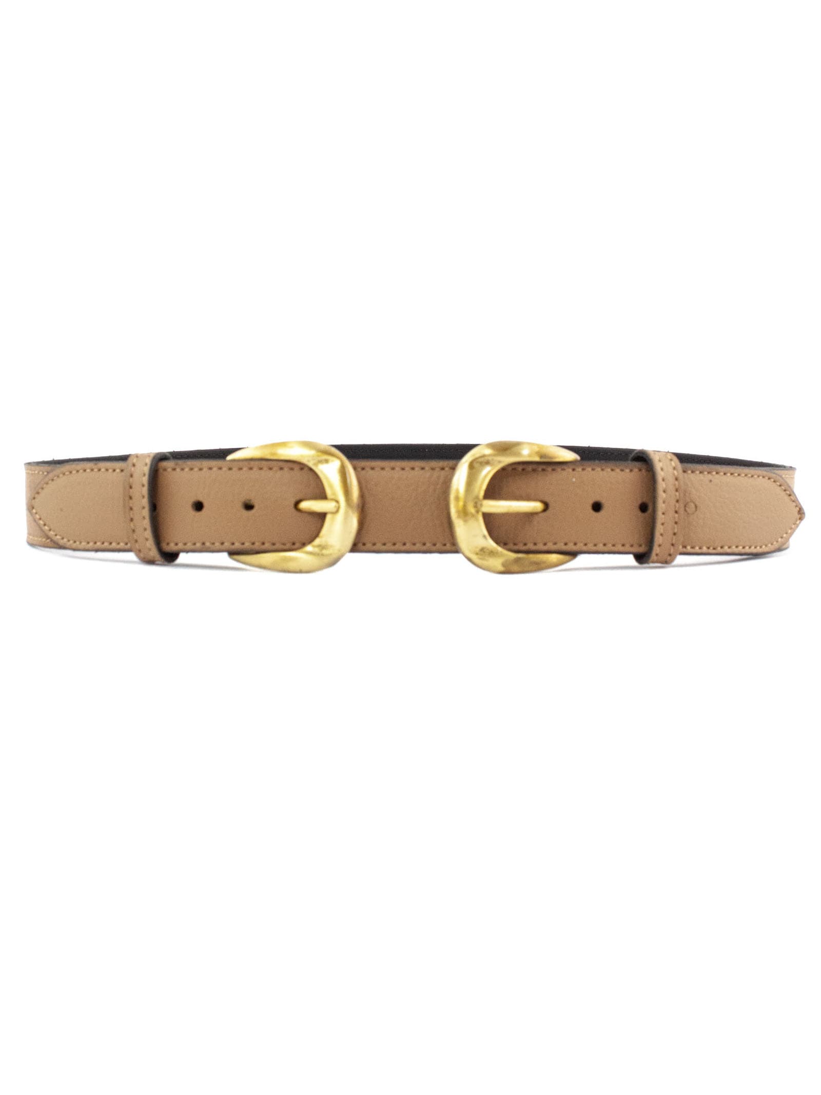 Federica Tosi Brown Leather Belt