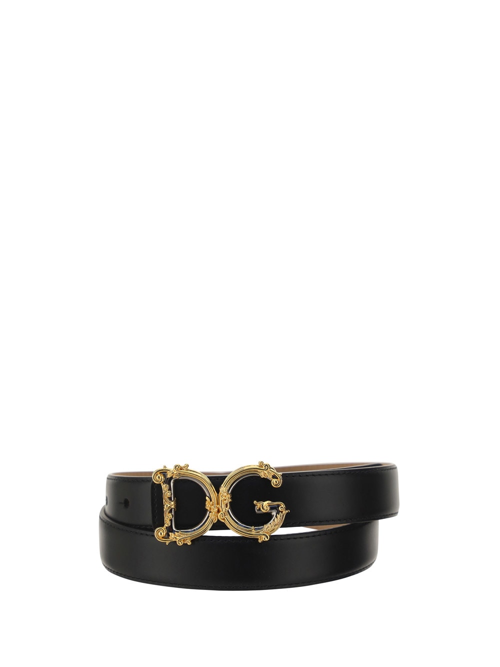 Shop Dolce & Gabbana Belt In Nero