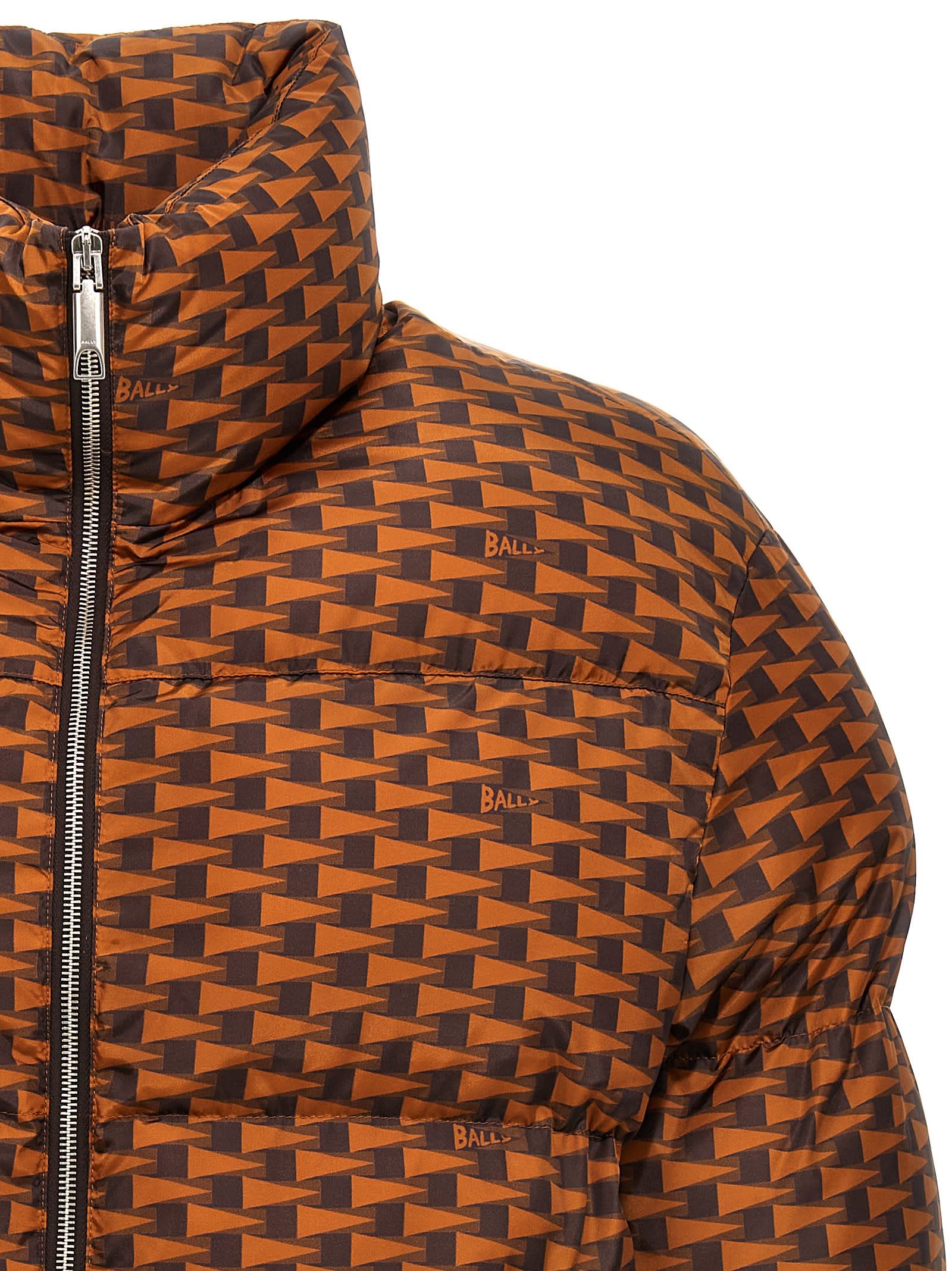 Bally monogram-print Padded Jacket - Farfetch