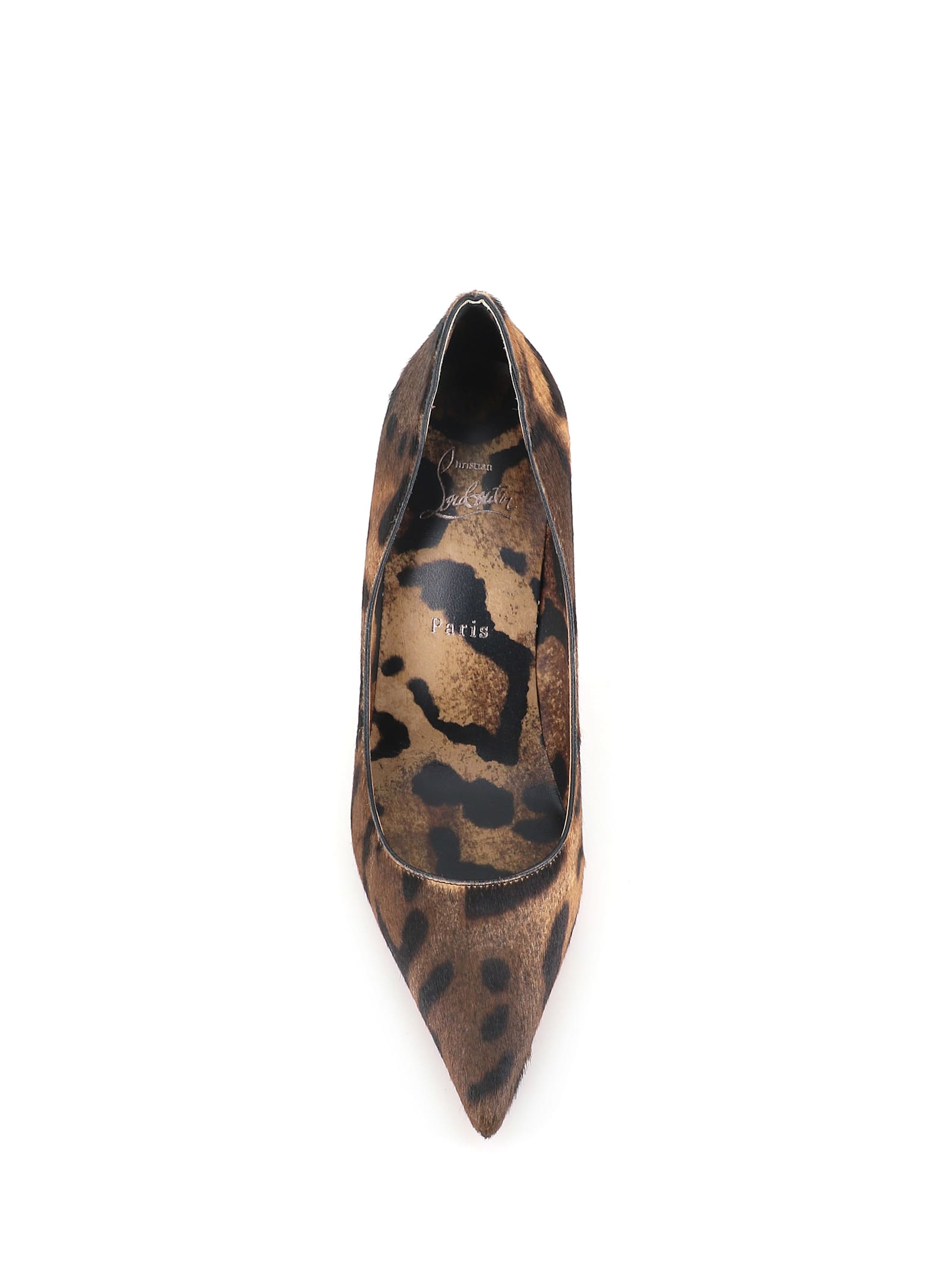 Christian Louboutin Décolletè Miss Z 80 In Animal Print