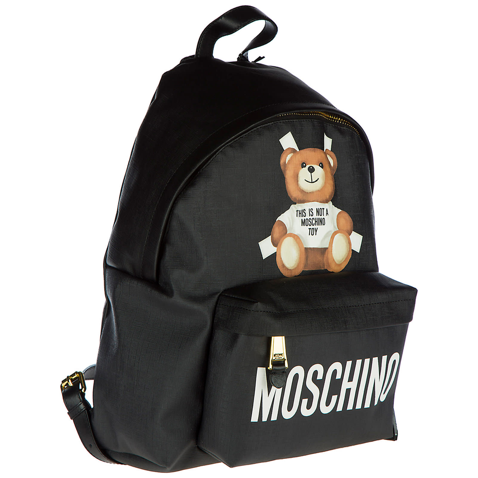 moschino plush teddy bear backpack