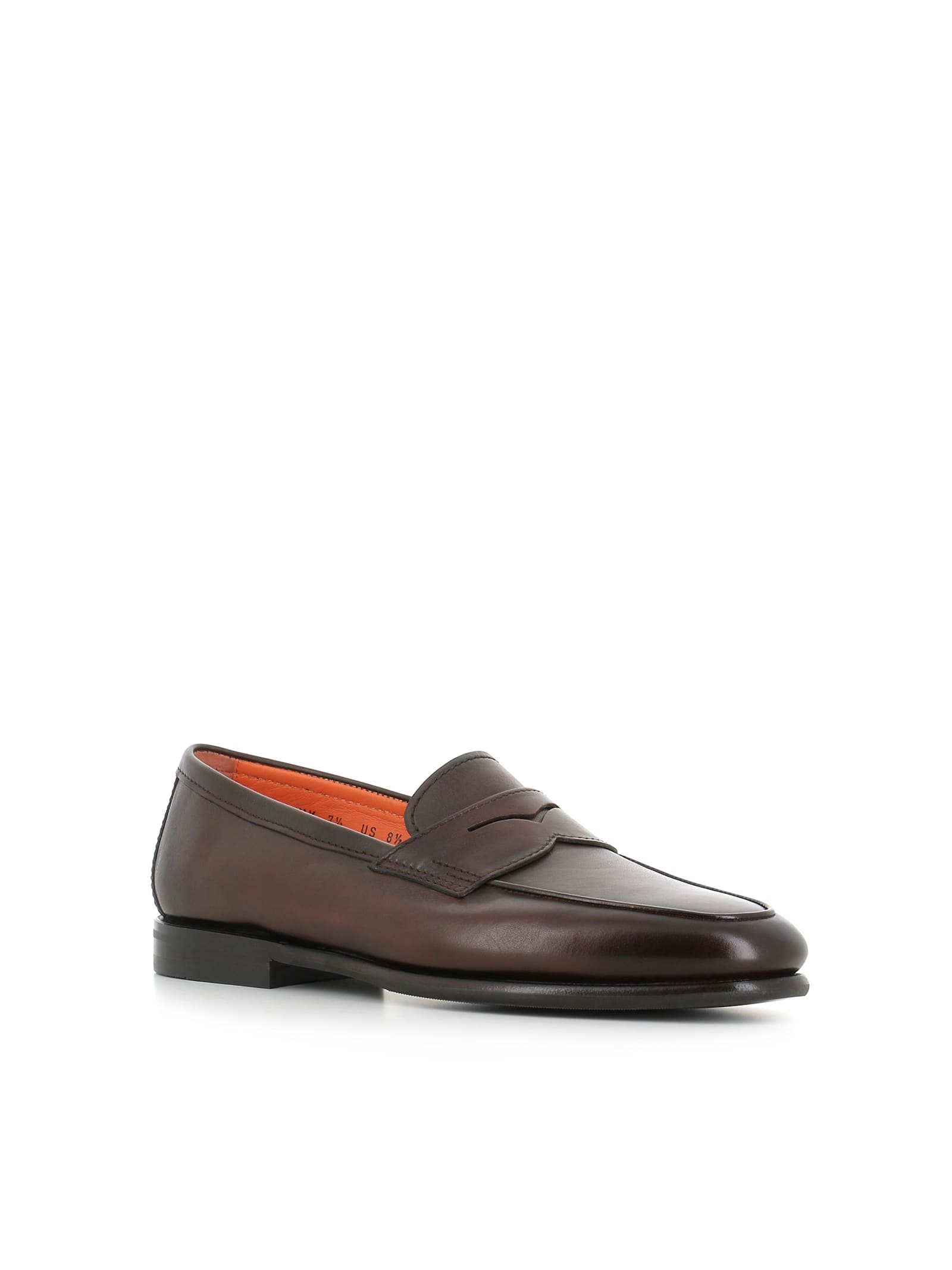 Santoni Loafer Carlo In Brown