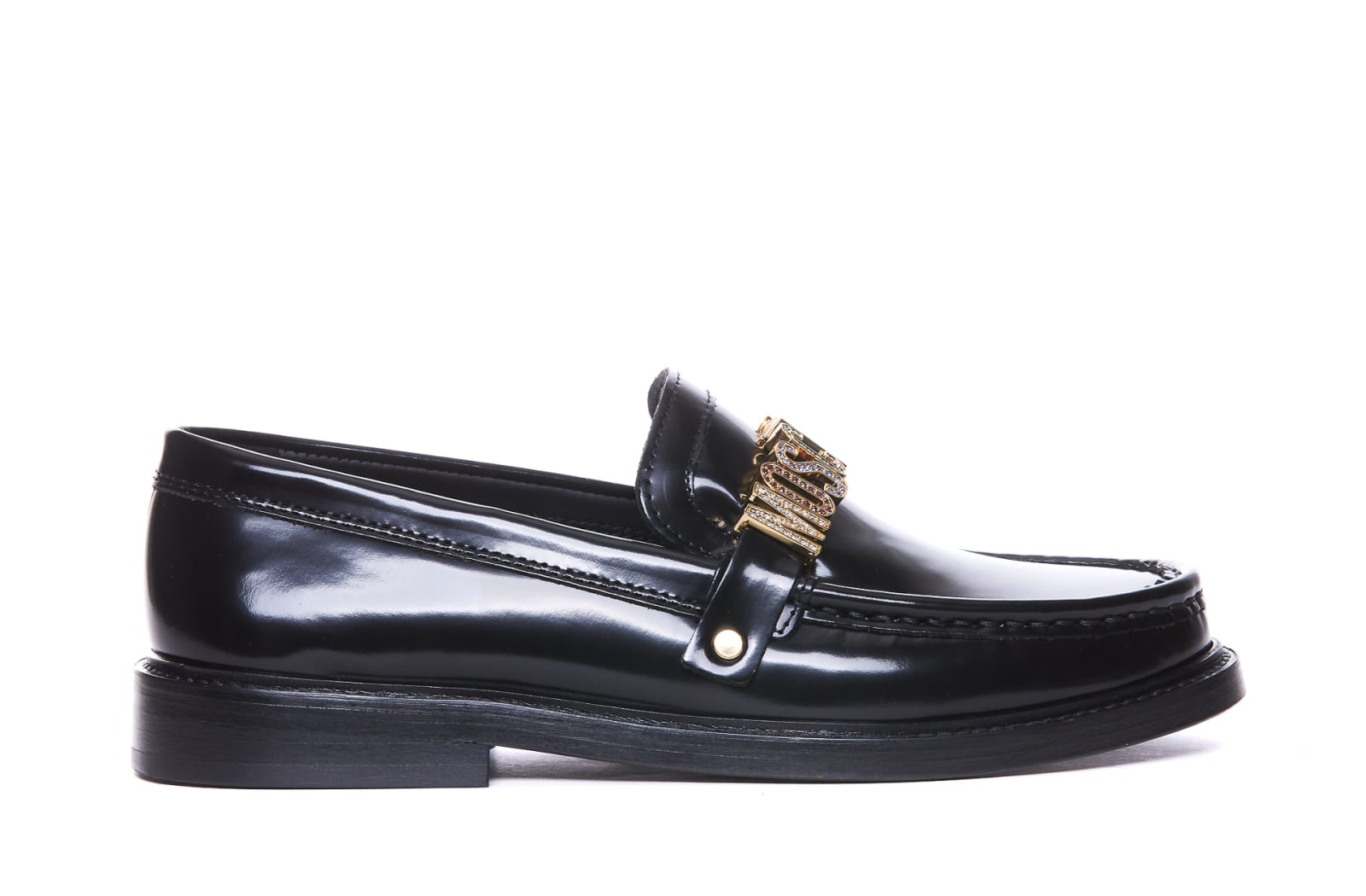 Logo Lettering Loafers