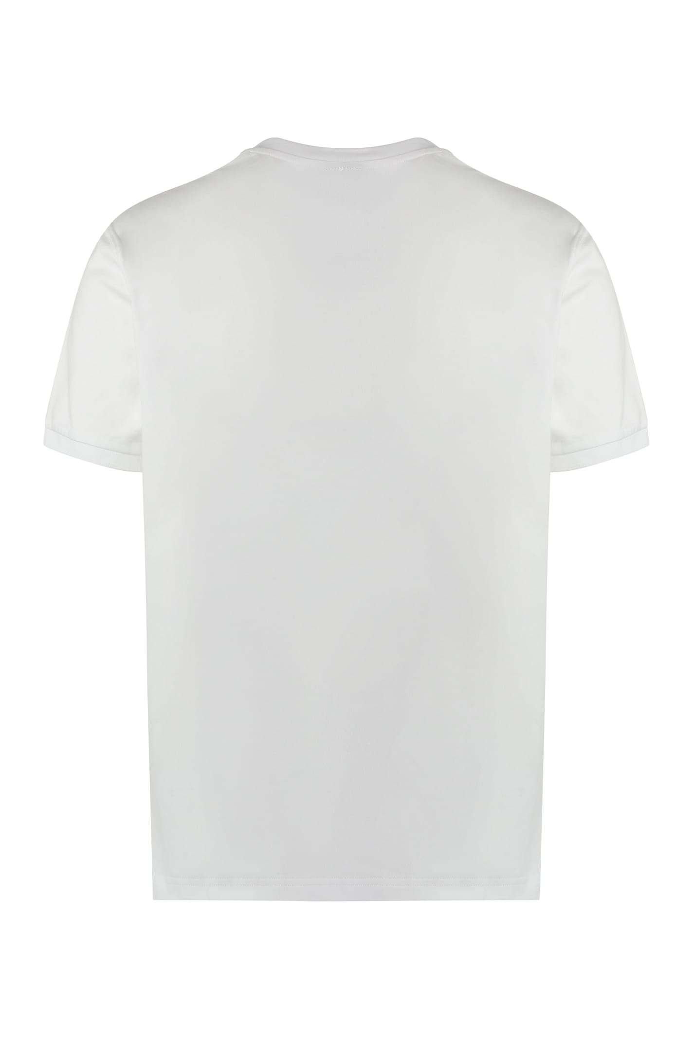 Shop Paul&amp;shark Logo Cotton T-shirt