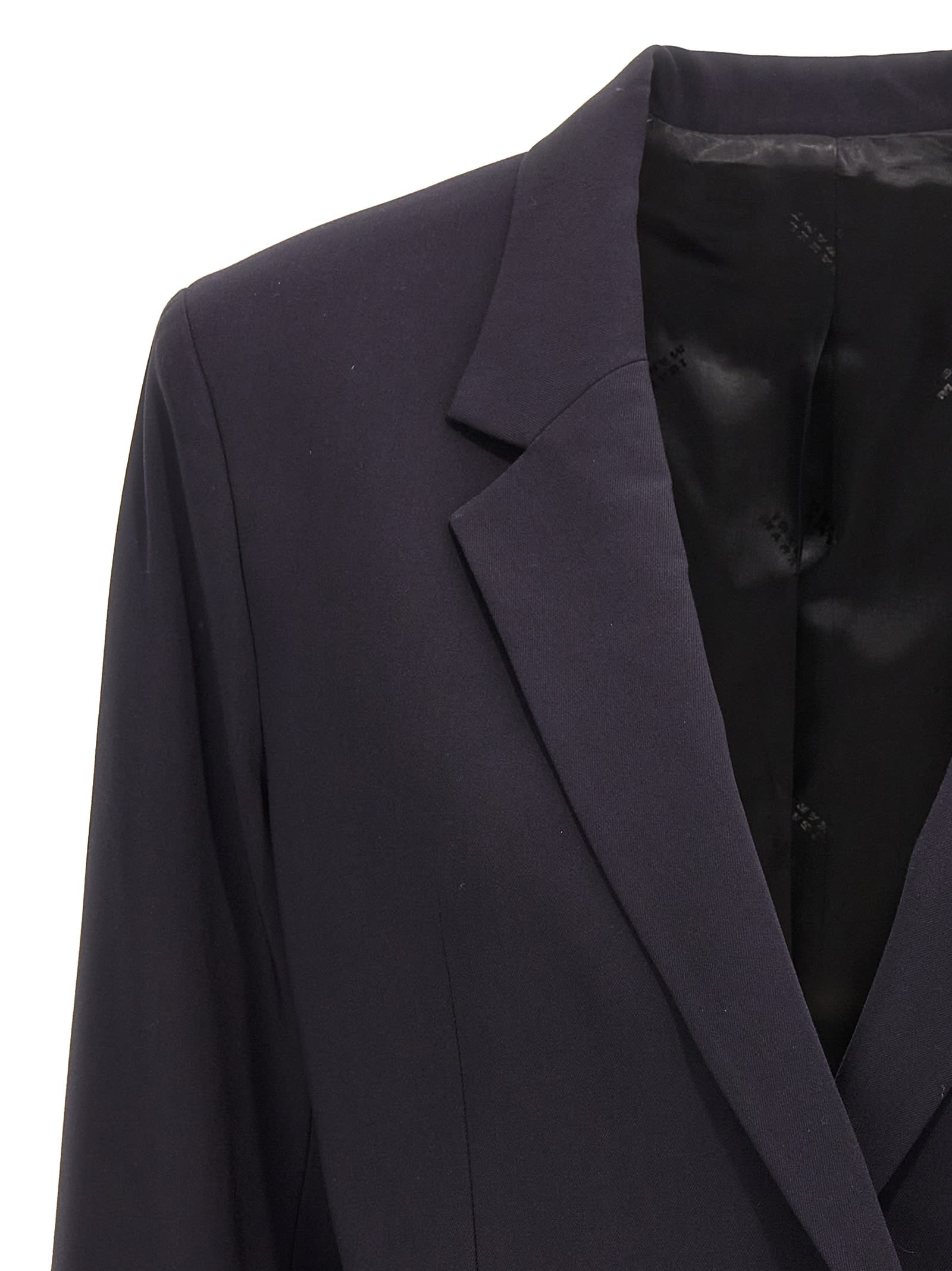 Isabel Marant Manelle Jacket Back Vent In Black
