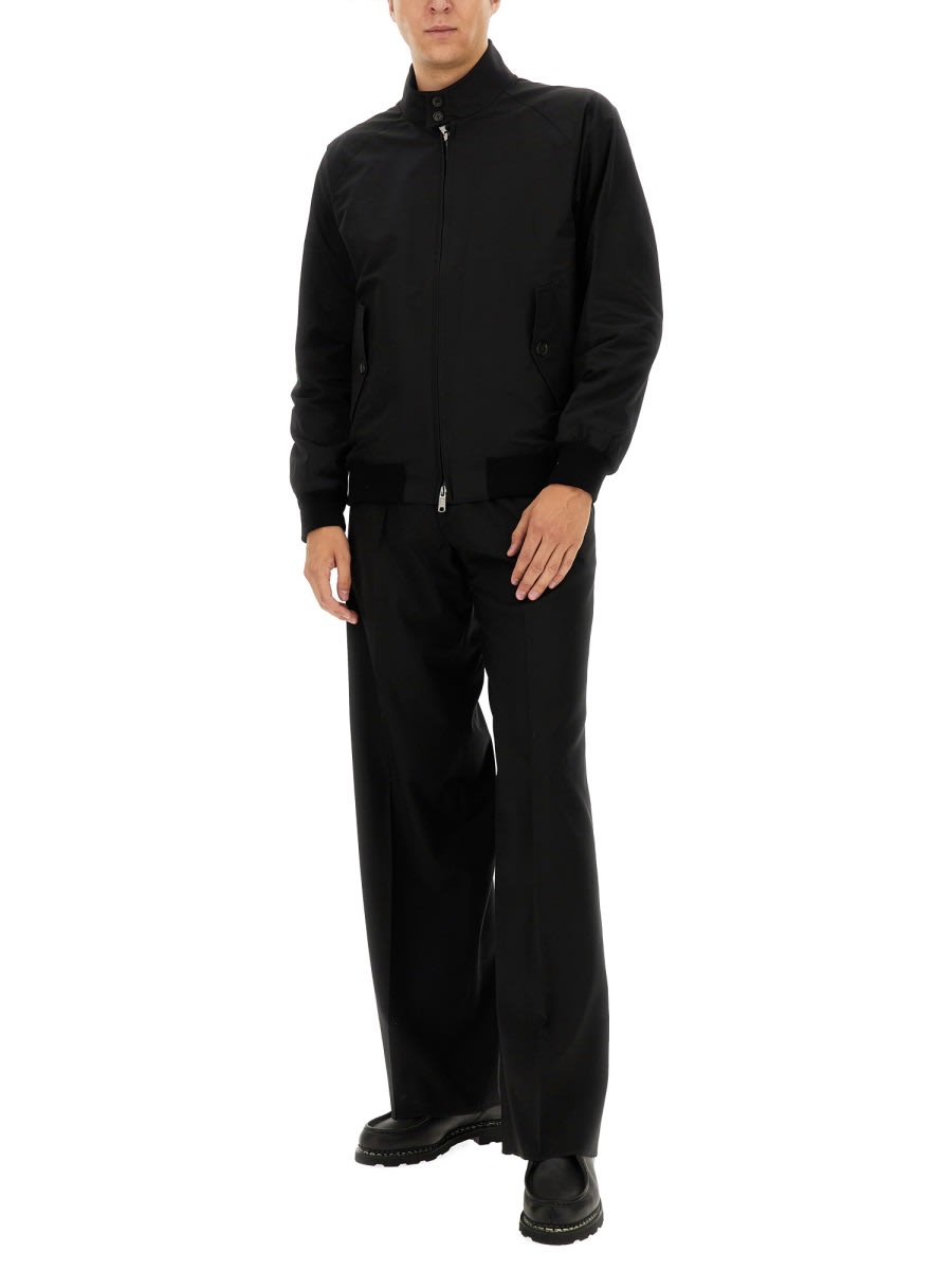 Shop Baracuta G9 Harrington Jacket In Black