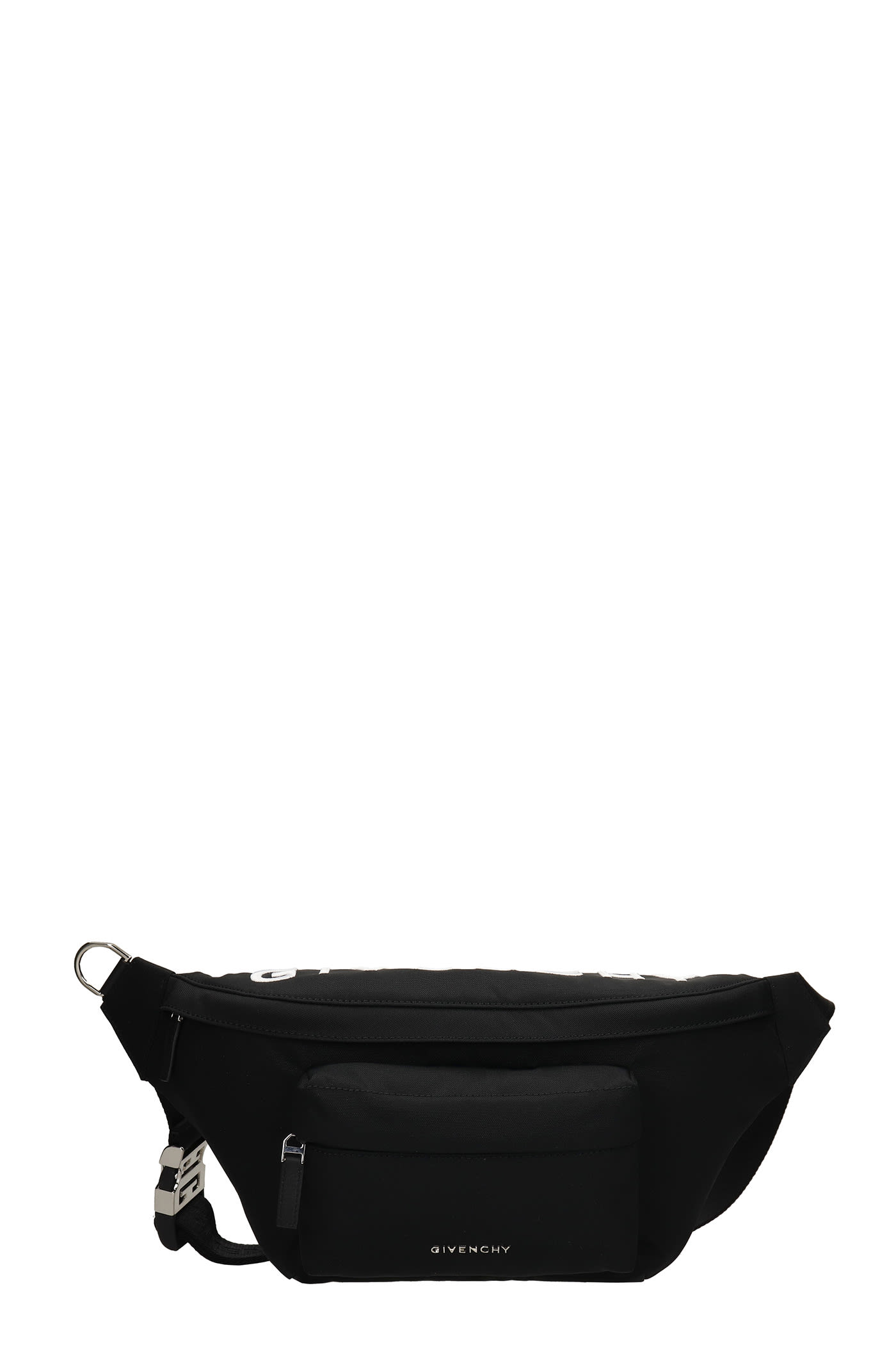 Givenchy Essential U Waist Bag In Black Polyamide