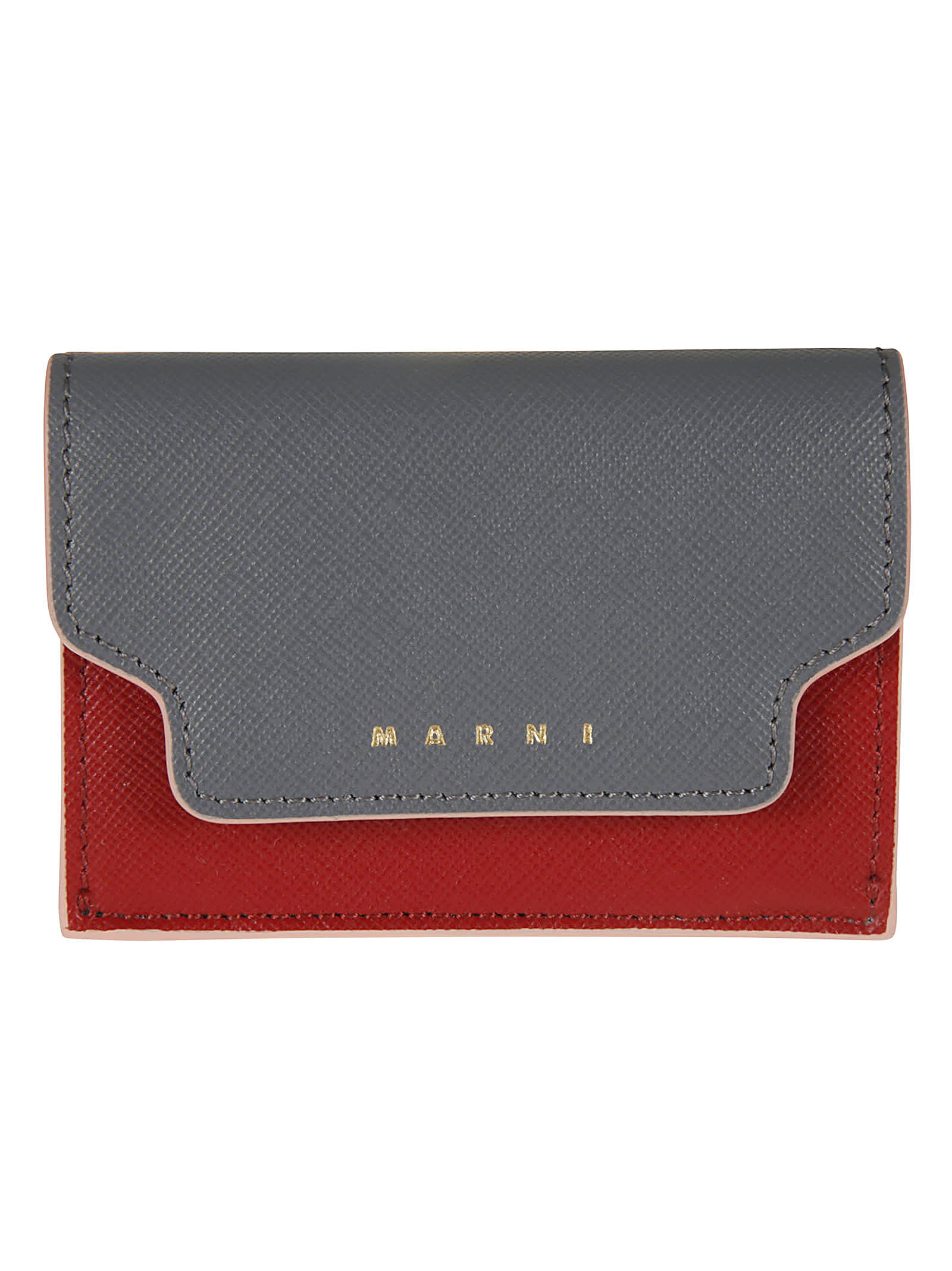 Marni Trunk Plain Folding Wallet