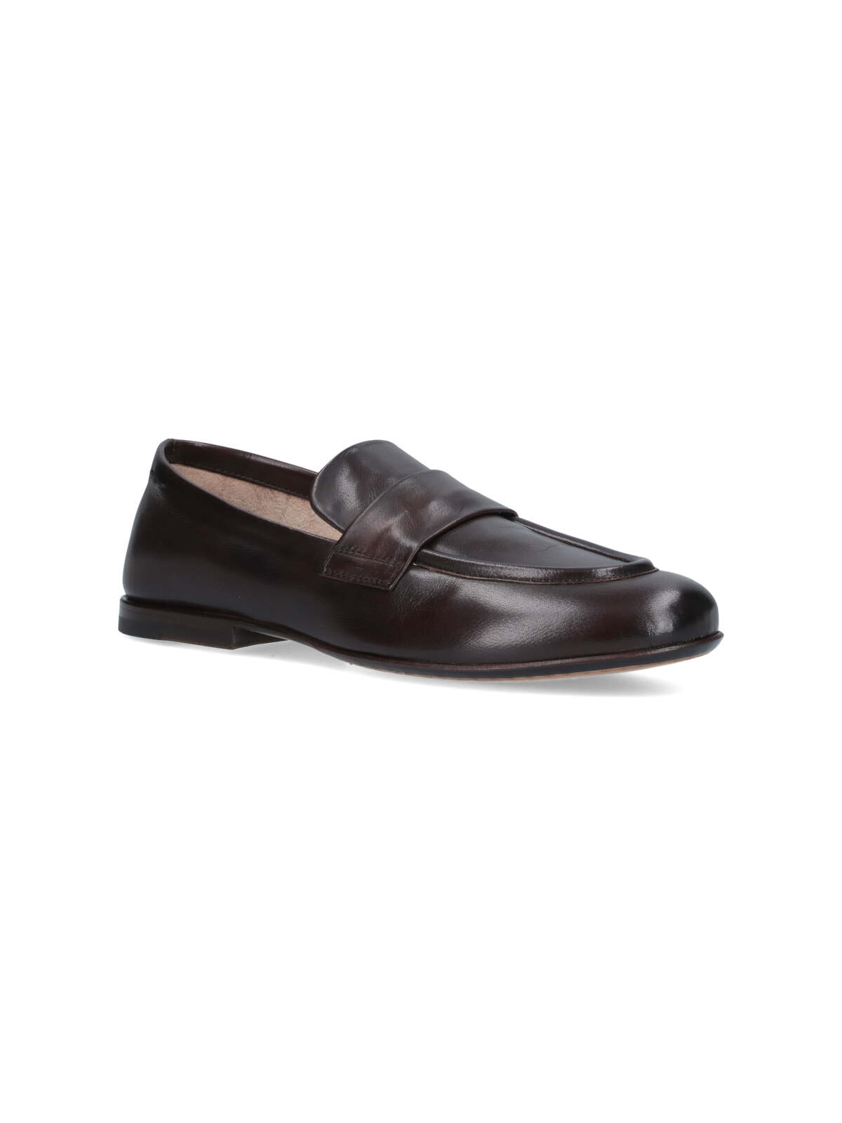 Shop Alexander Hotto Classic Loafers In Brown