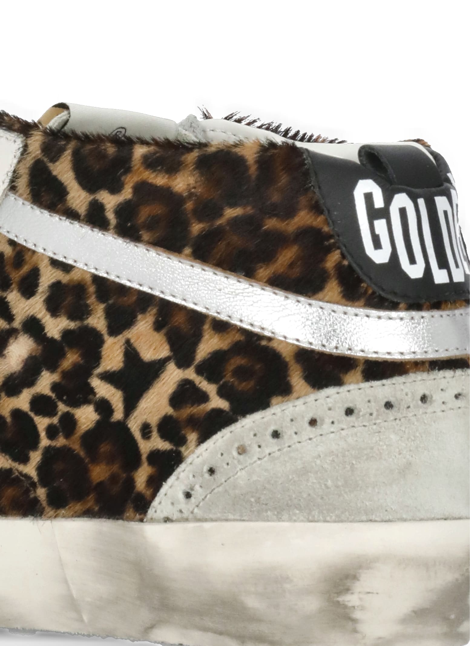 Golden Goose Deluxe Brand Women Mid Star Classic High-top Ponyskin Sneakers In Brown