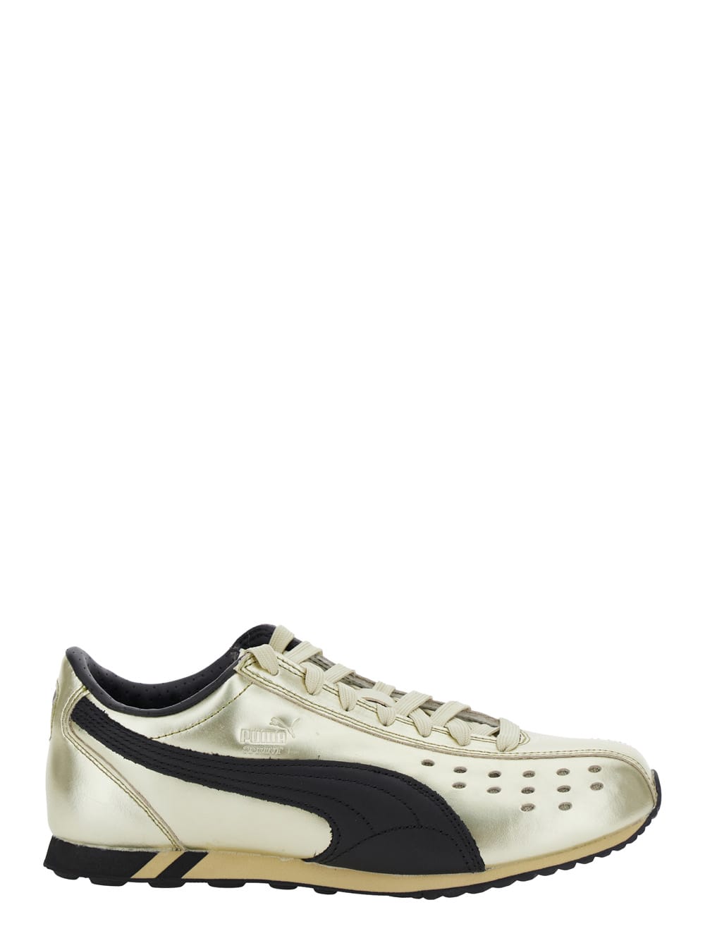 Puma Sprint Metallic In Green