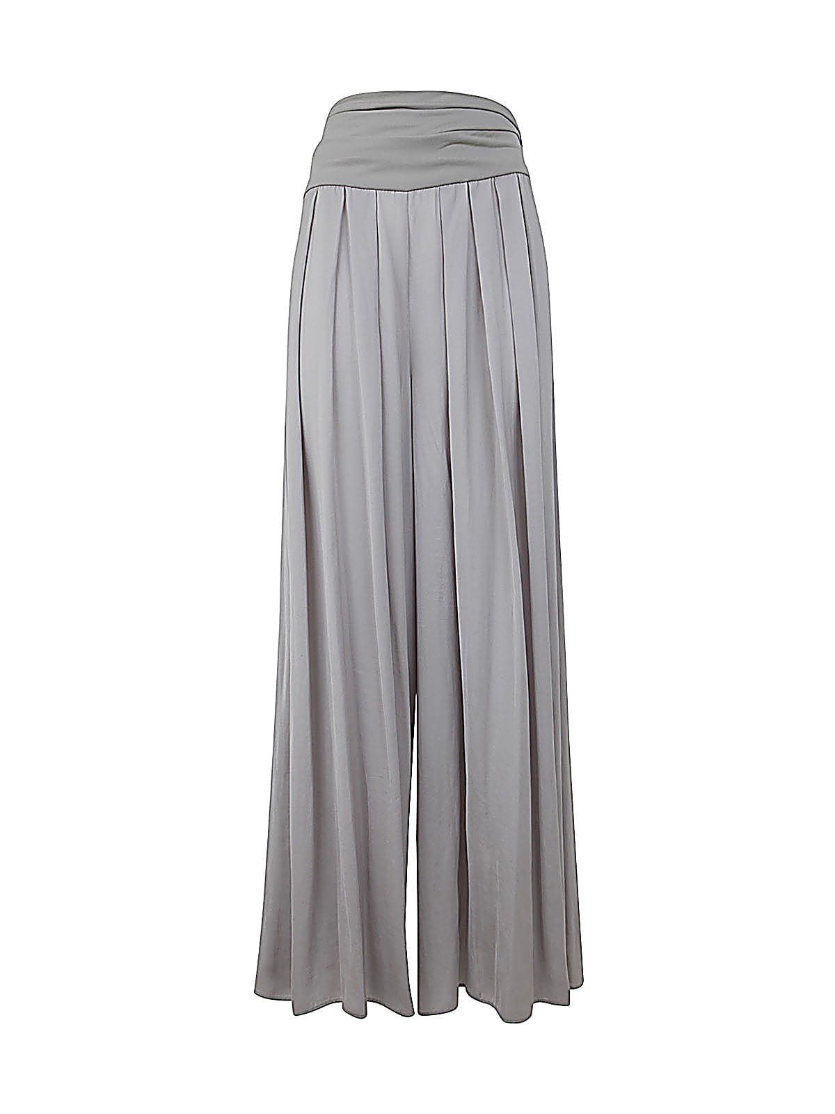 Pierantonio Gaspari Large Trouser With Georgette Band In Ice