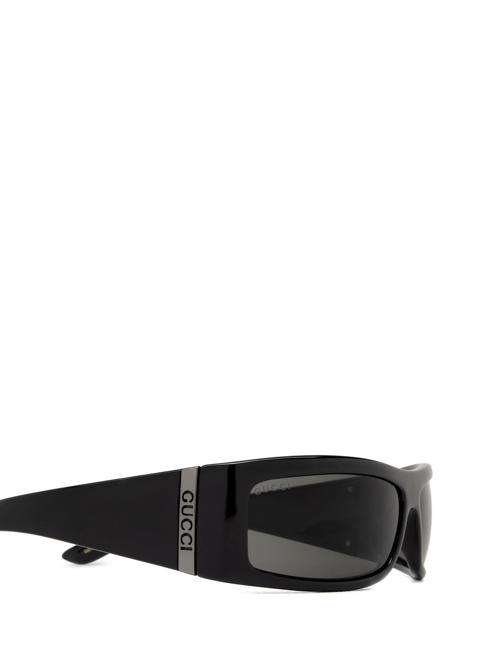 Shop Gucci Gg1492s Black Sunglasses