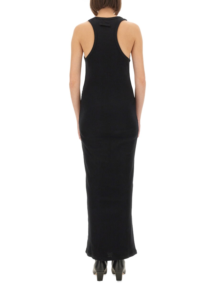 Jean Paul Gaultier Pierced Dress In Black
