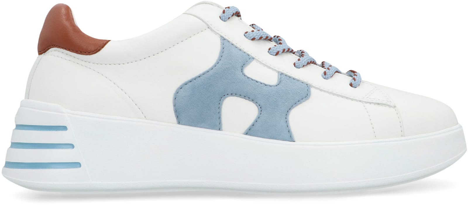 Shop Hogan Rebel Low-top Sneakers In Bianco