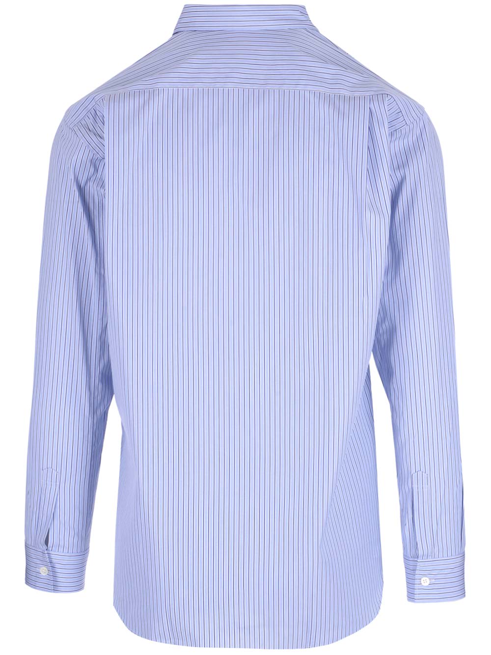 Shop Comme Des Garçons Shirt Striped Shirt In Multicolor