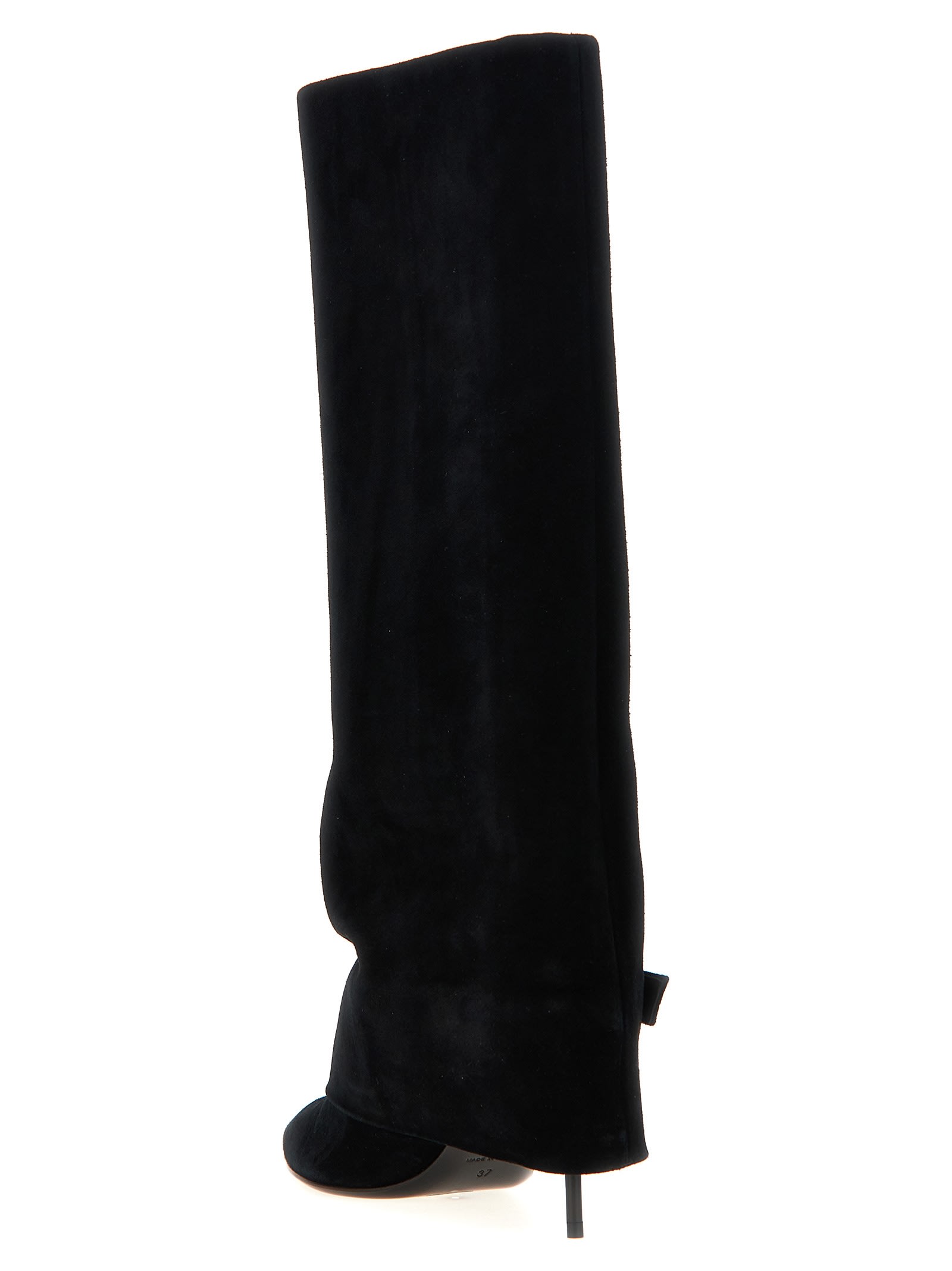 Shop Balmain Uma Boots In Black